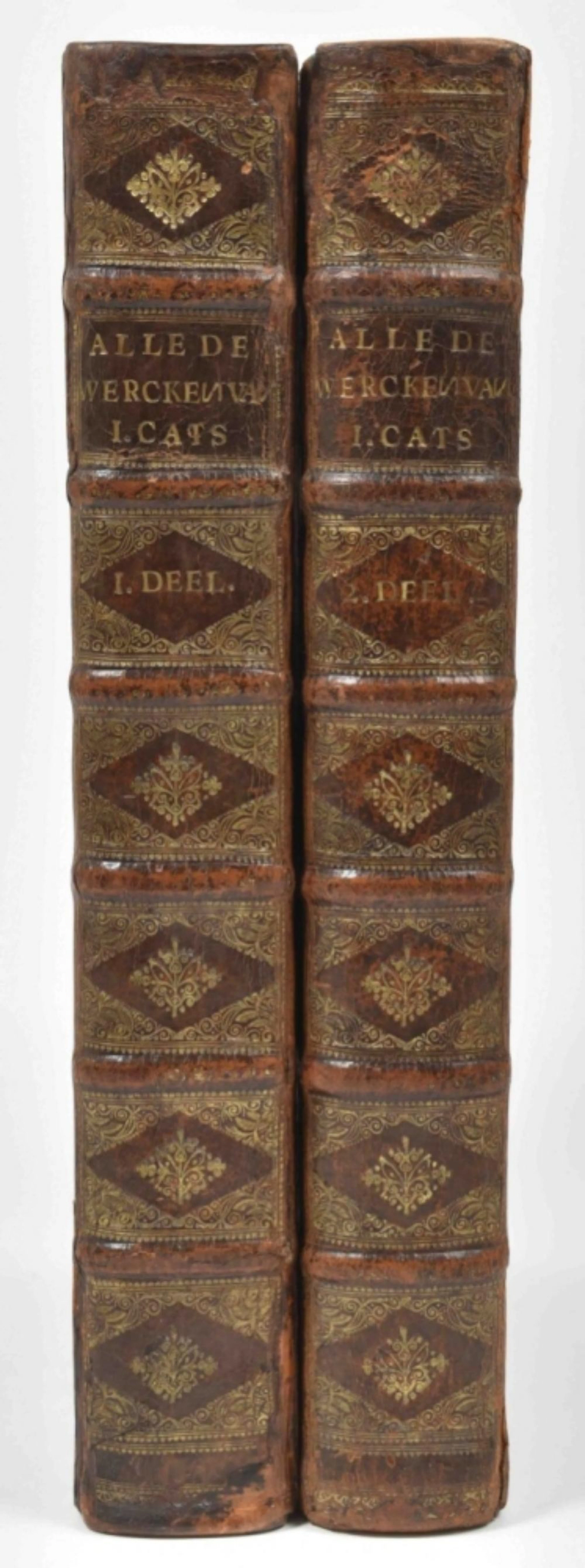 [OLD BOOKS 17TH-19TH CENTURY] [JACOB CATS] ALLE DE WERCKEN, SOO OUDE ALS NIEUWE,