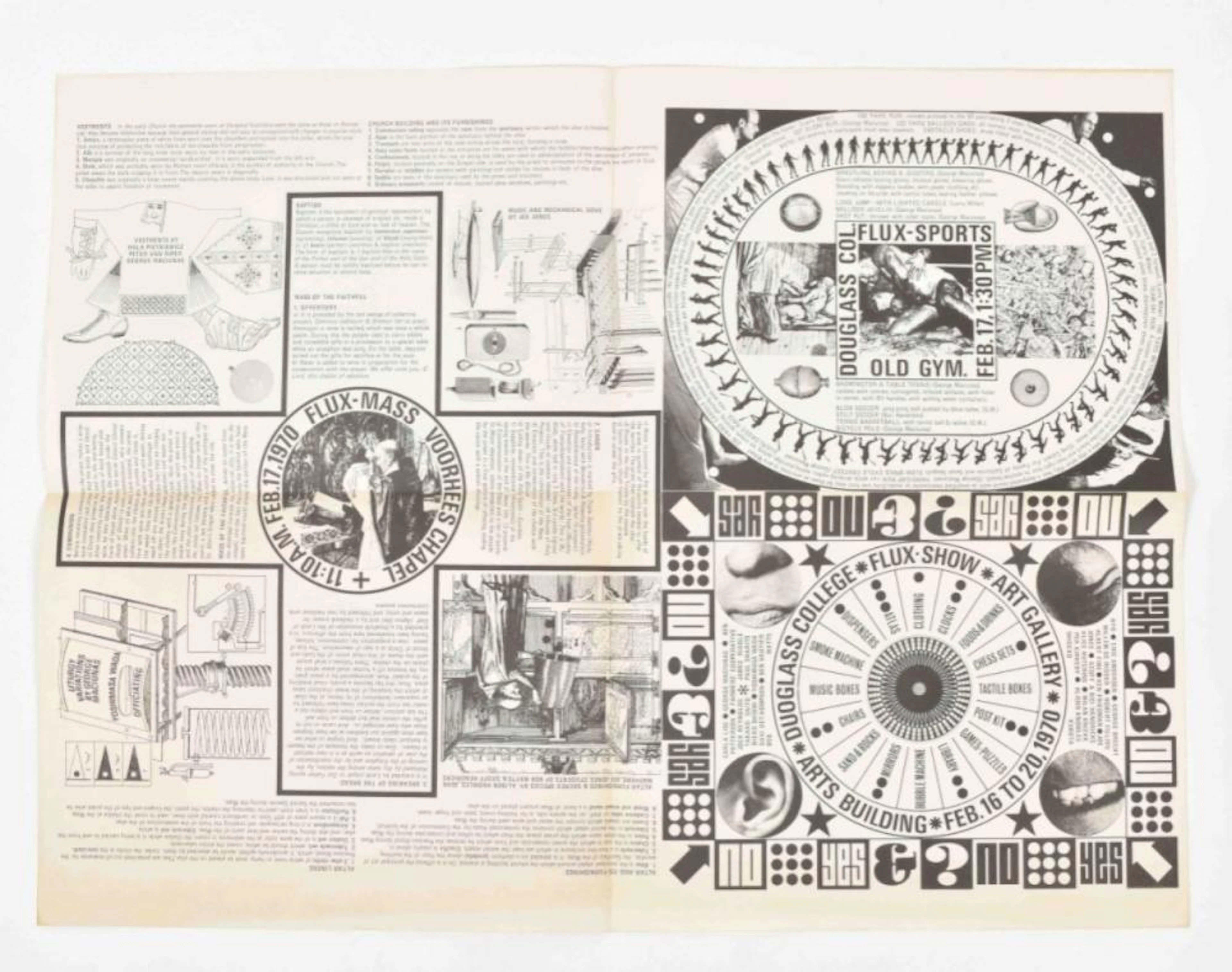 [FLUXUS] FLUX MASS POSTER