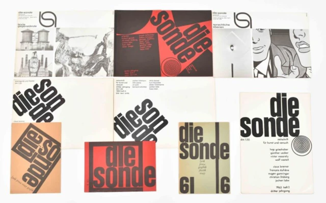 [SMALL PRESS] DIE SONDE, ZEITSCHRIFT FUR KUNST UND VERSUCH