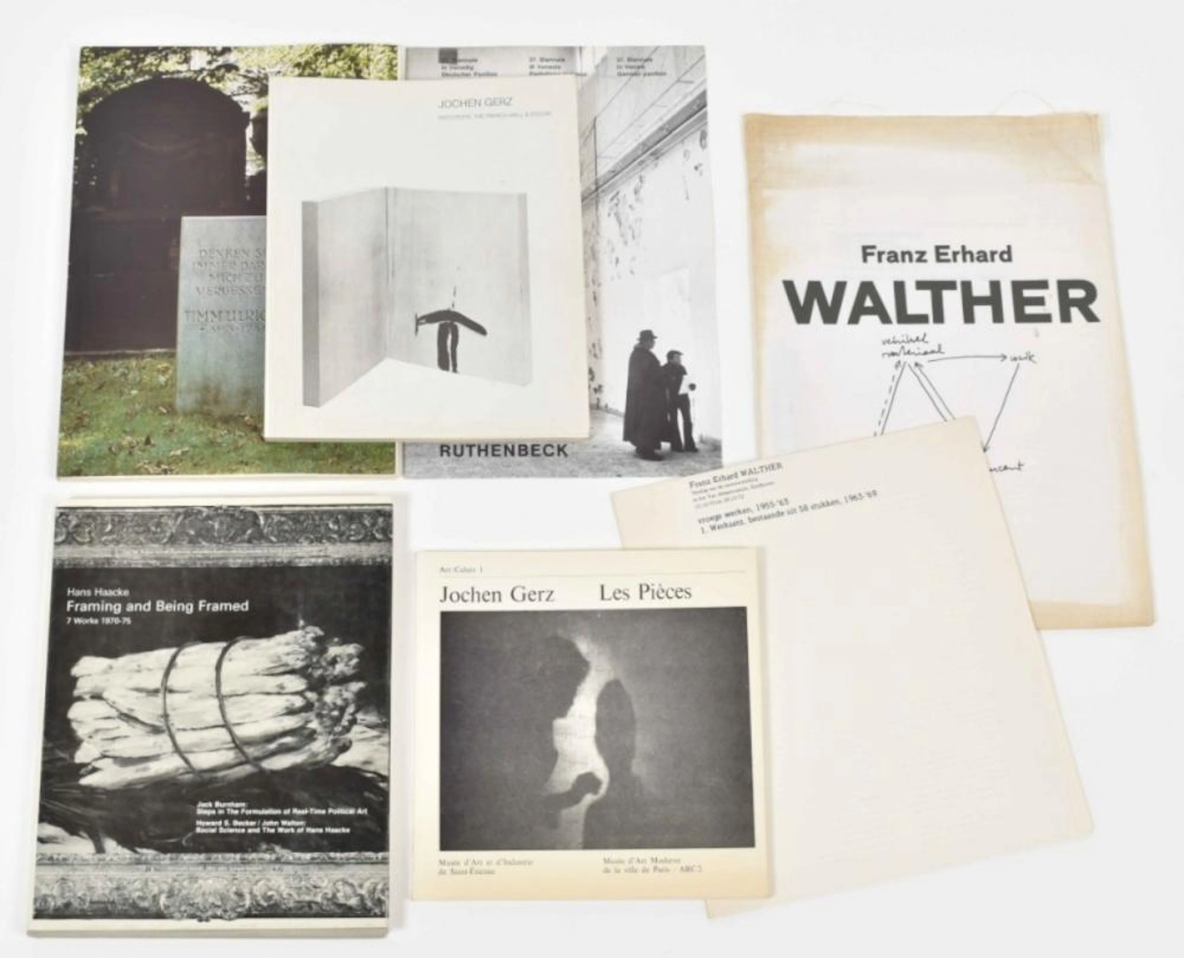 [CONCEPTUAL ART] GERMANY, EXHIBITION CATALOGUES