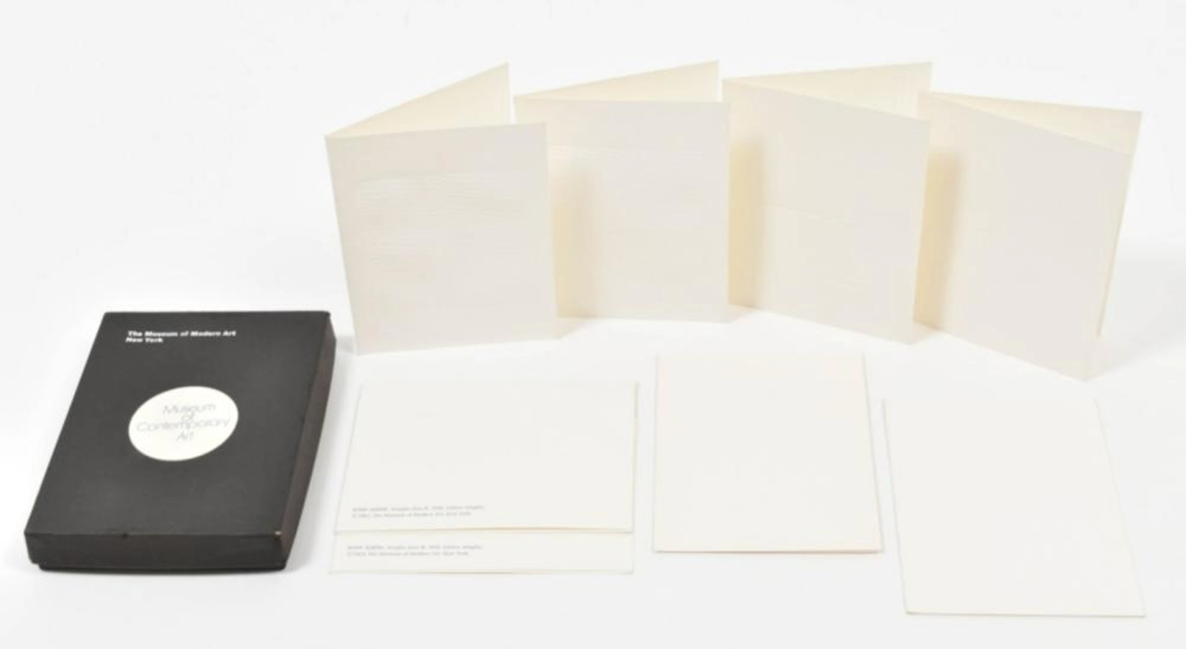 [AVANT-GARDE] BOXED HOLIDAY CARD SET PUBLISHED BY THE MUSEUM OF MODERN ART