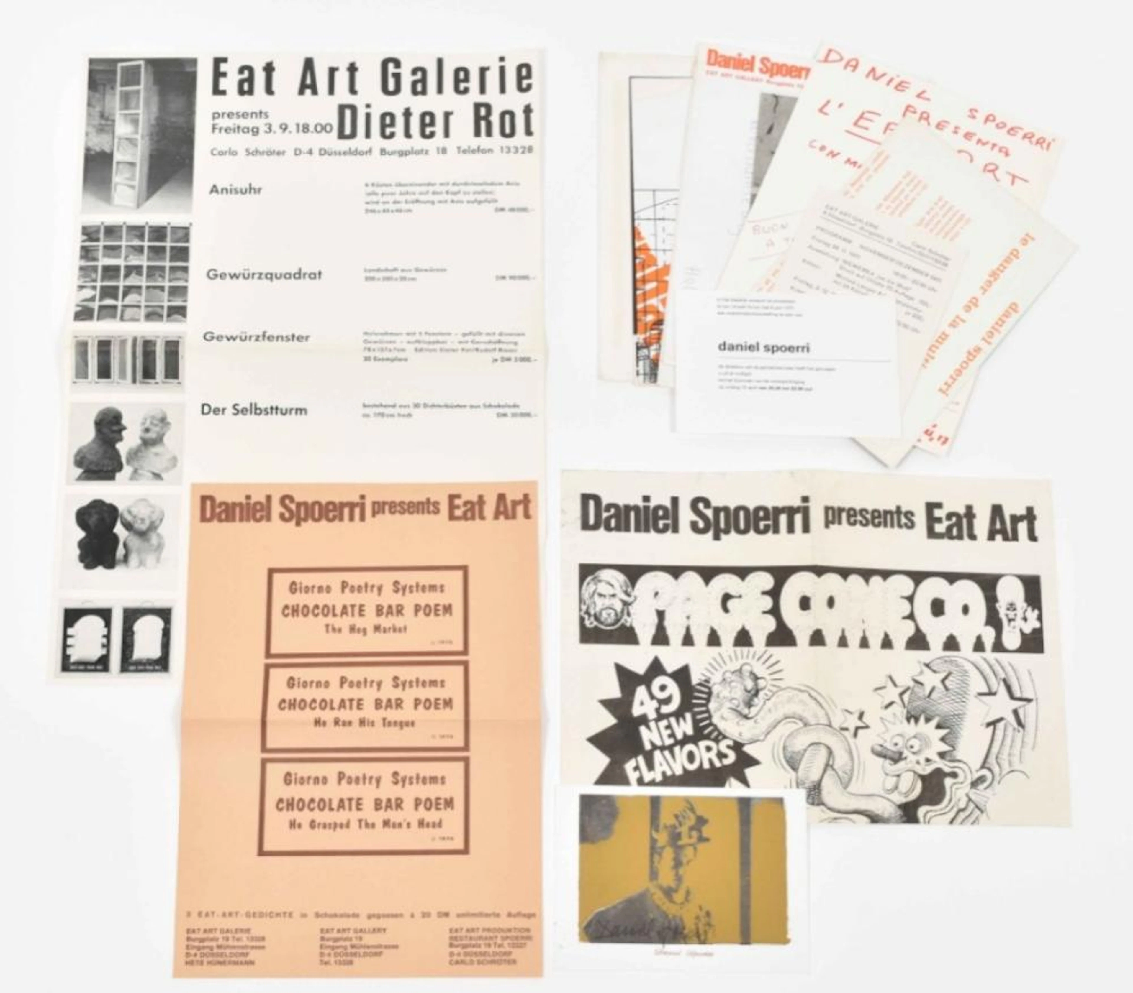 [FLUXUS] DANIEL SPOERRI (B. 1930)