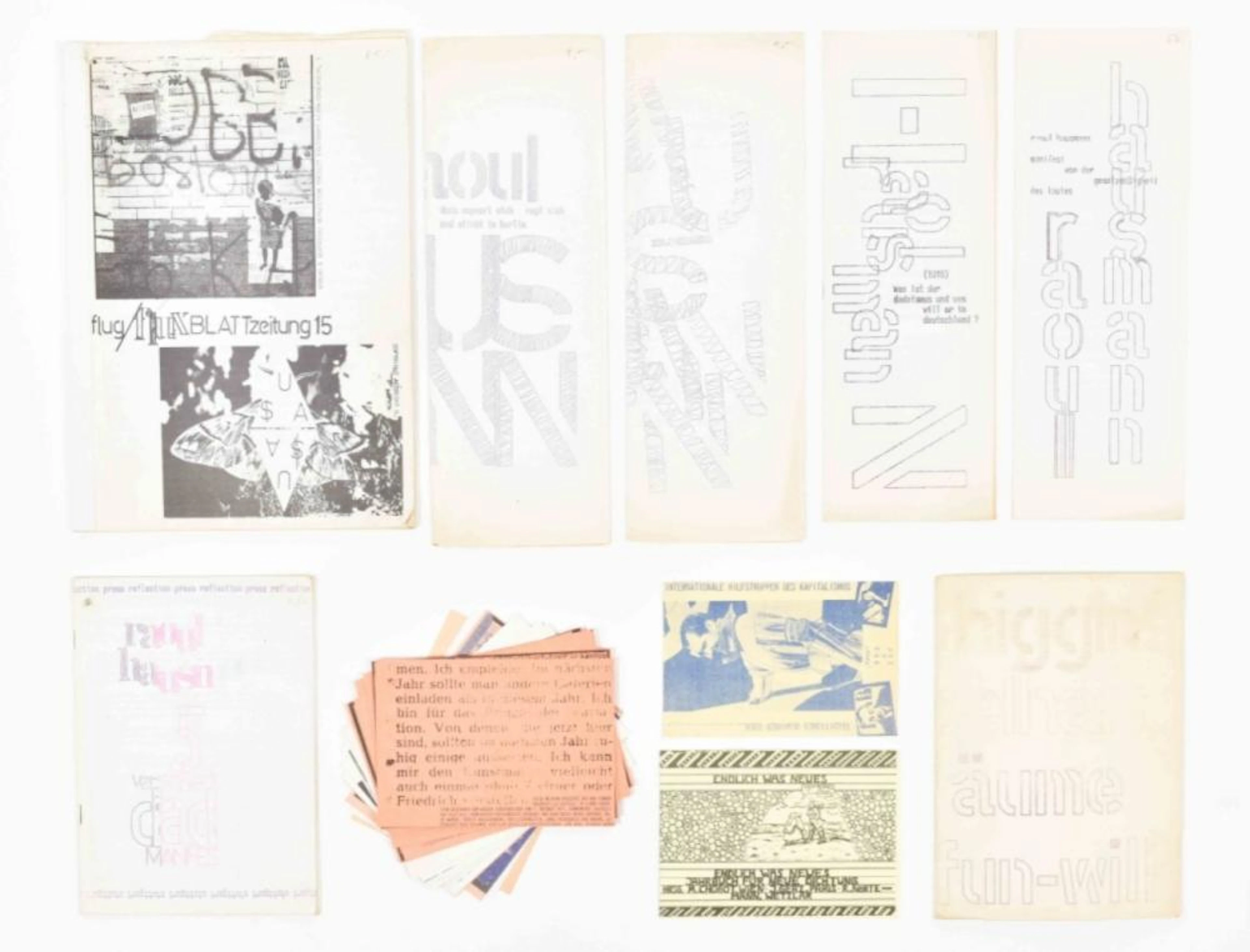 [SMALL PRESS] ALBRECHT D. REFLECTION PRESS , STUTTGART