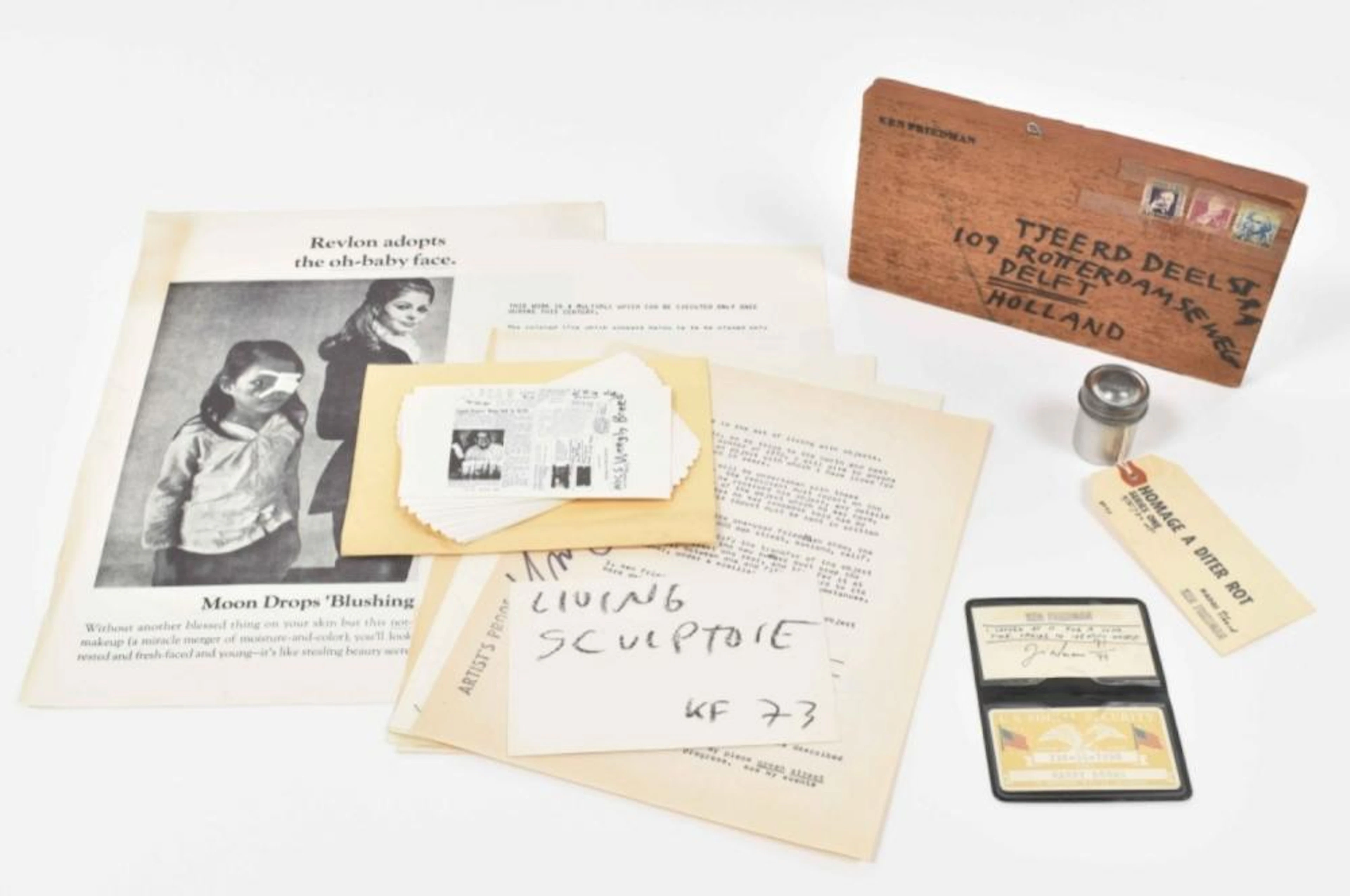 [FLUXUS] KEN FRIEDMAN WORKS