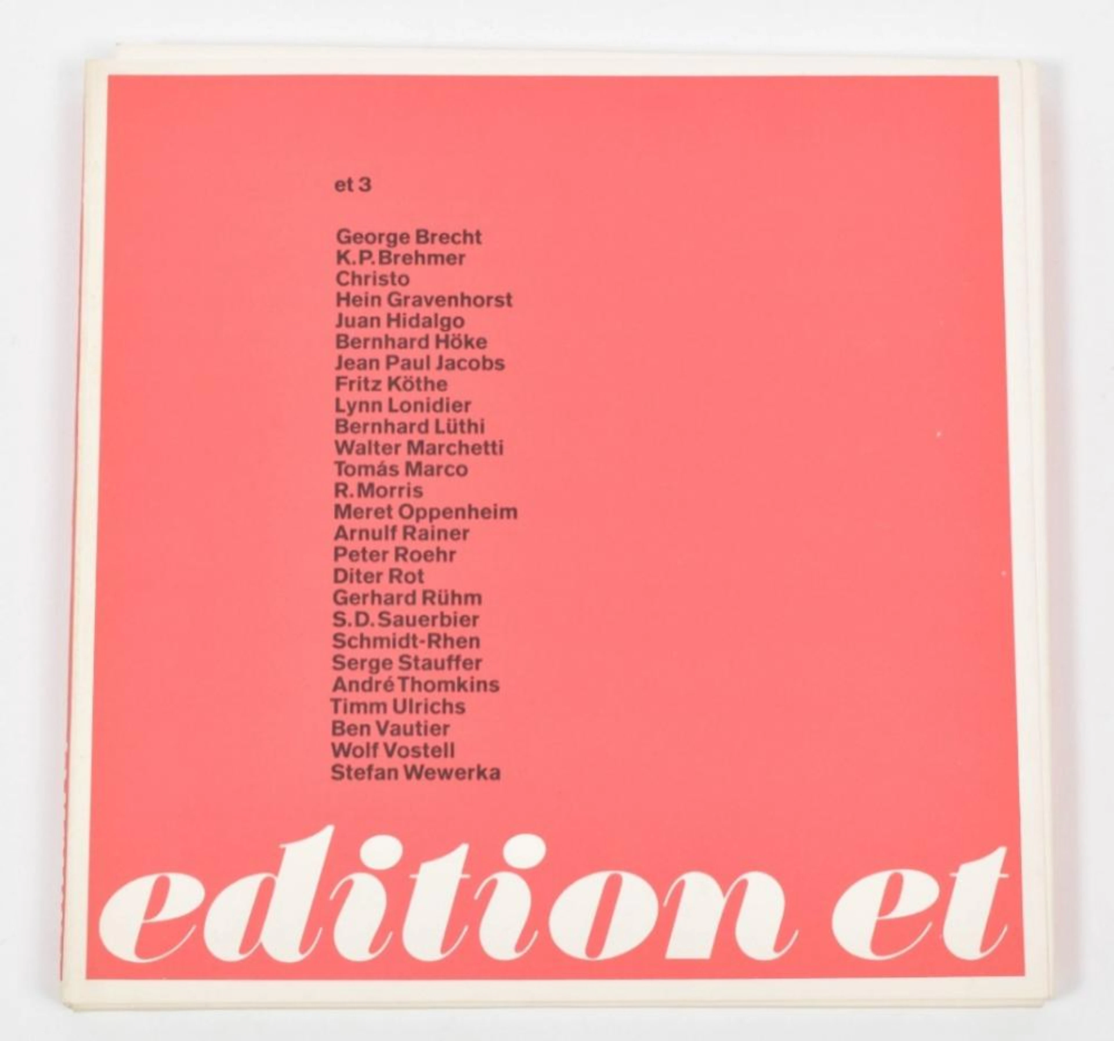 [SMALL PRESS] EDITION ET, NO. 3