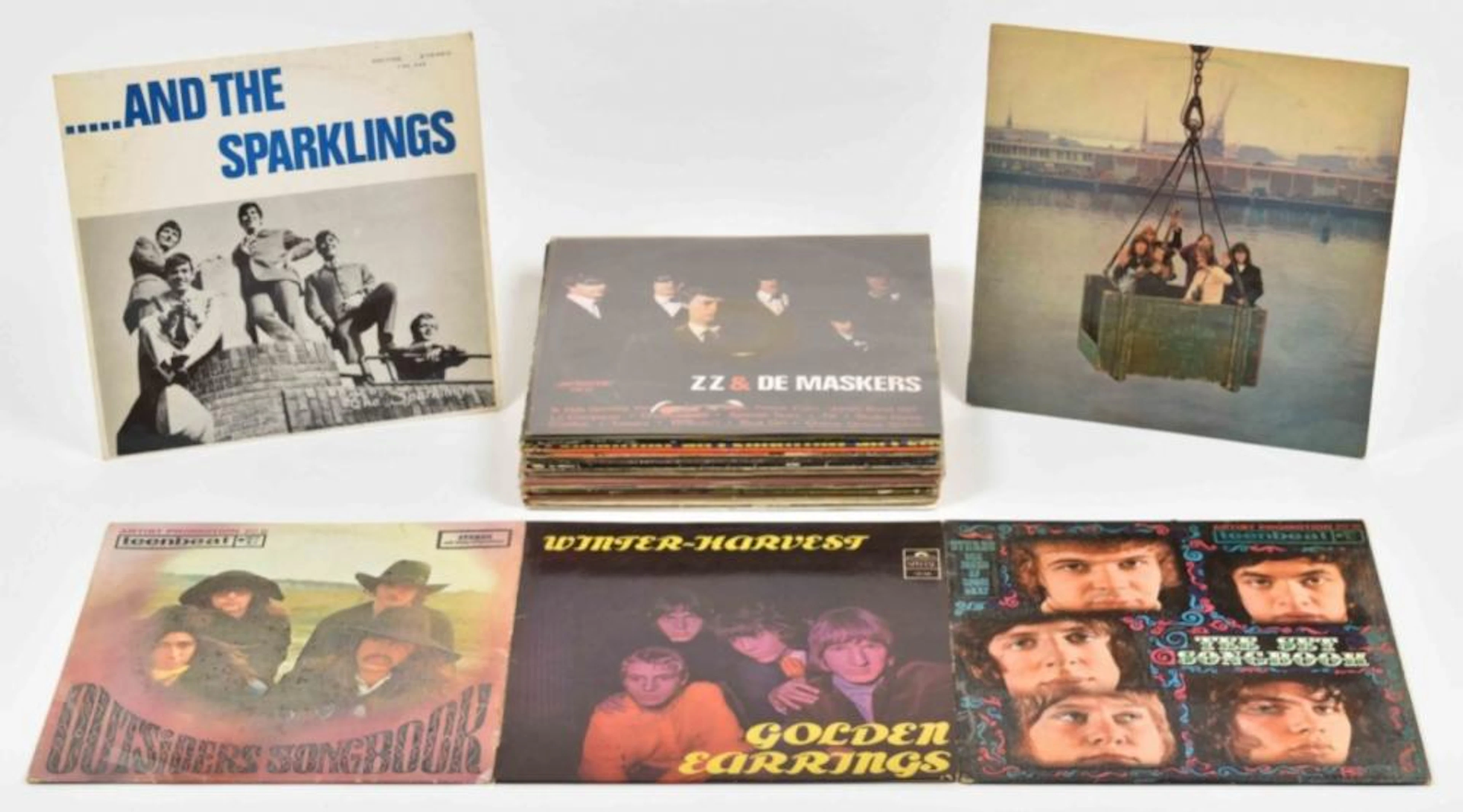 [VINYL ] LOT OF 25 NEDERBEAT RECORDS