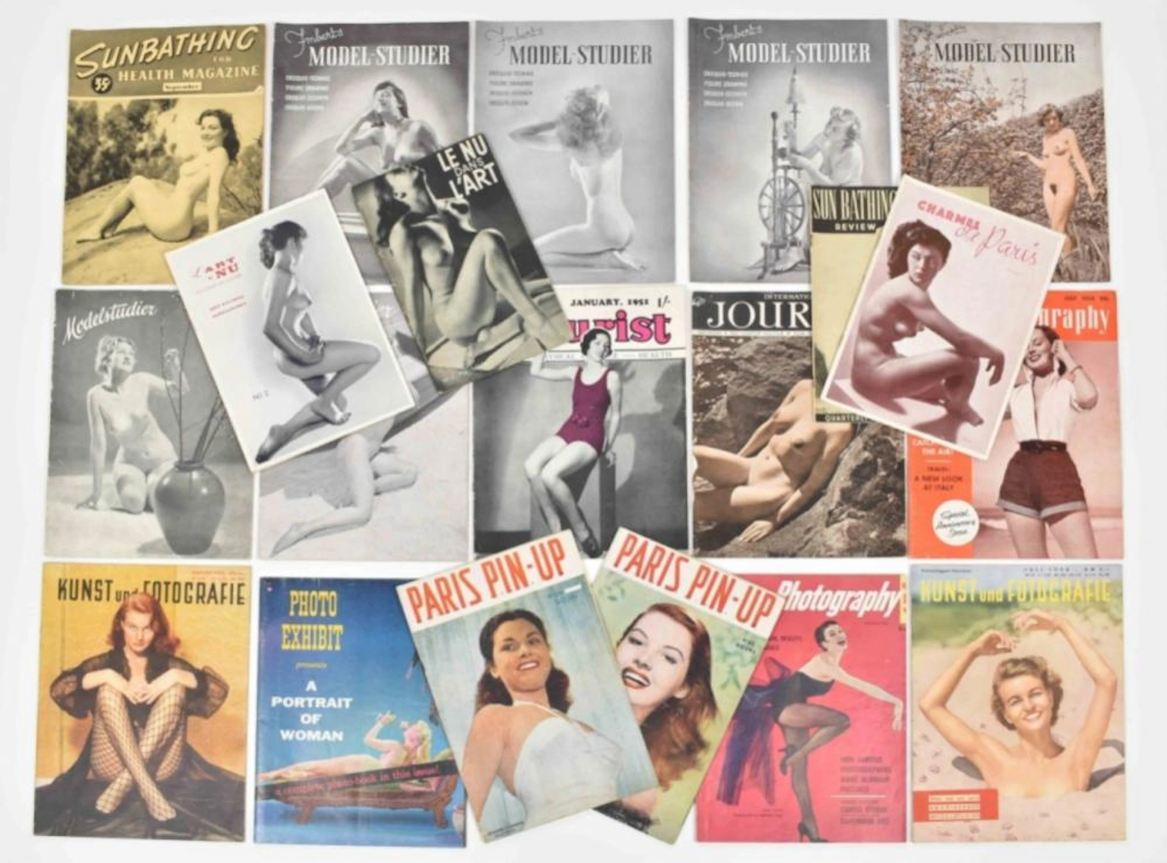 [EROTICA] [EROTIC MAGAZINES] L'ART DU NU