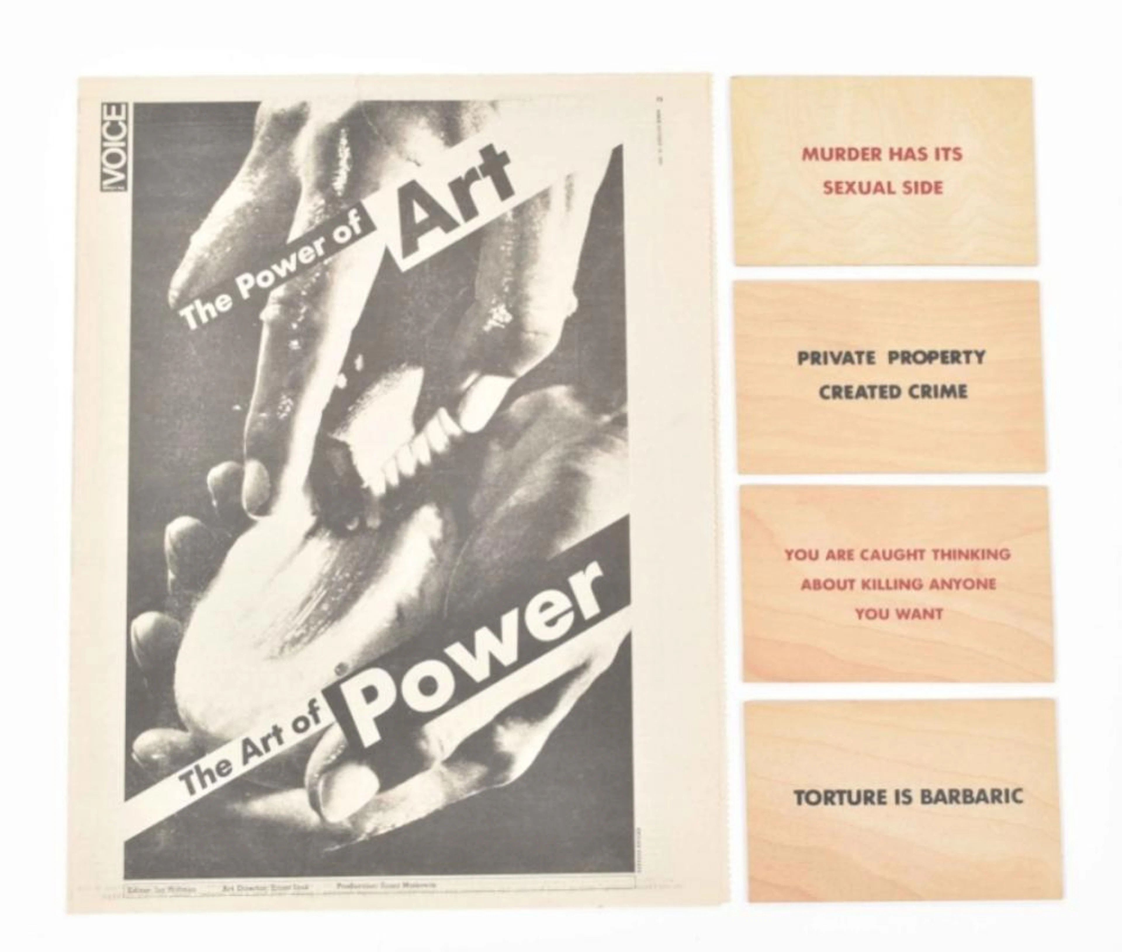 [WOMEN ARTISTS] HOLZER AND KRUGER