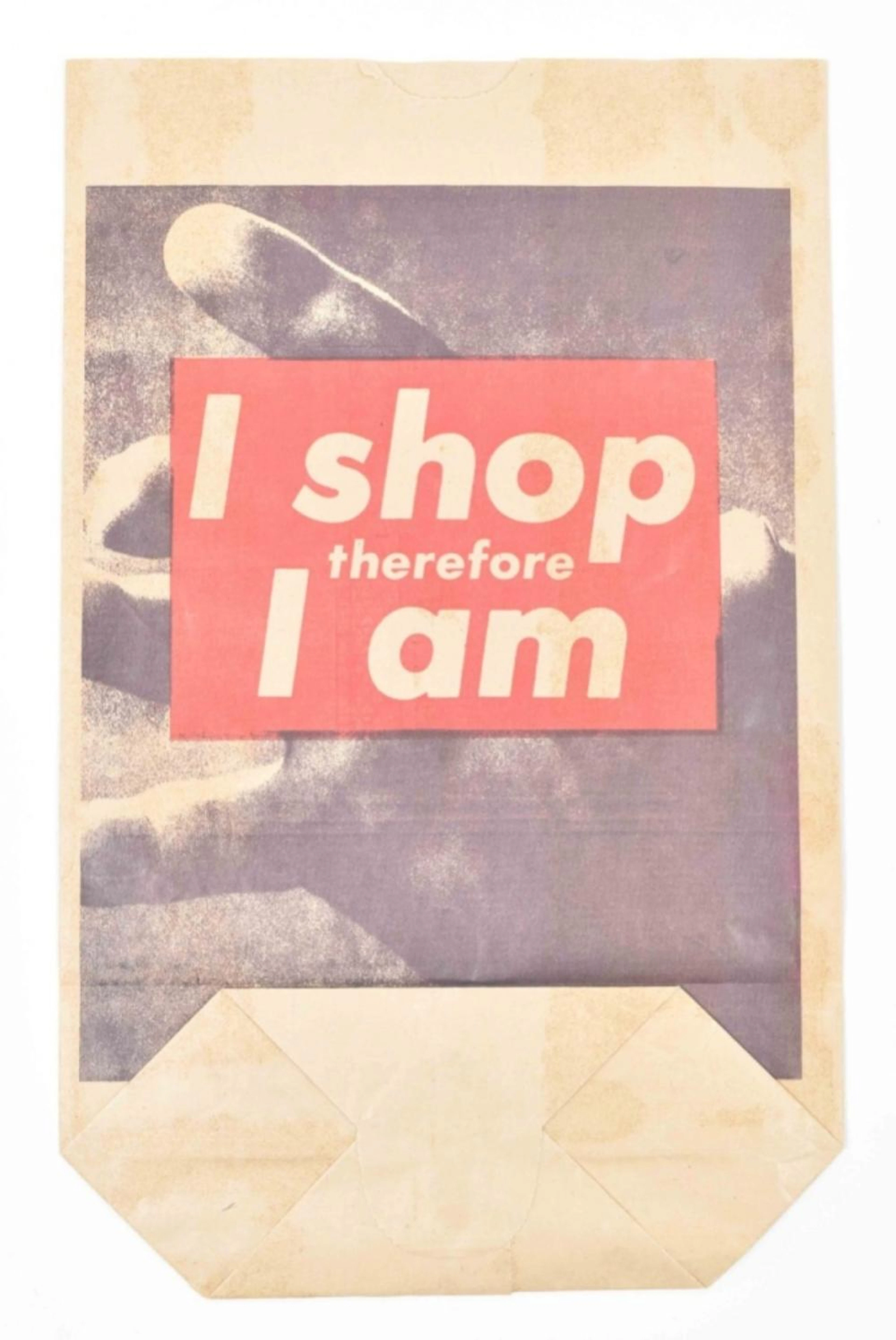 [WOMEN ARTISTS] BARBARA KRUGER, I SHOP THEREFORE I AM