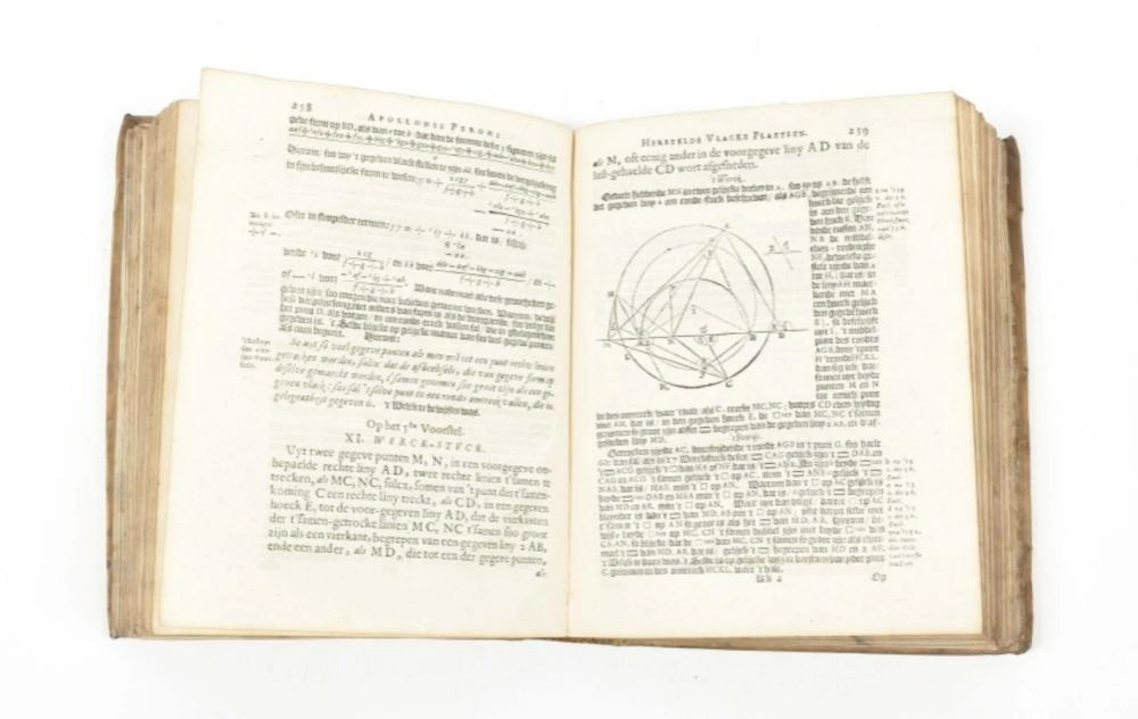 [FRANCISCUS VAN SCHOOTEN/ CHRISTIAAN HUYGENS] F