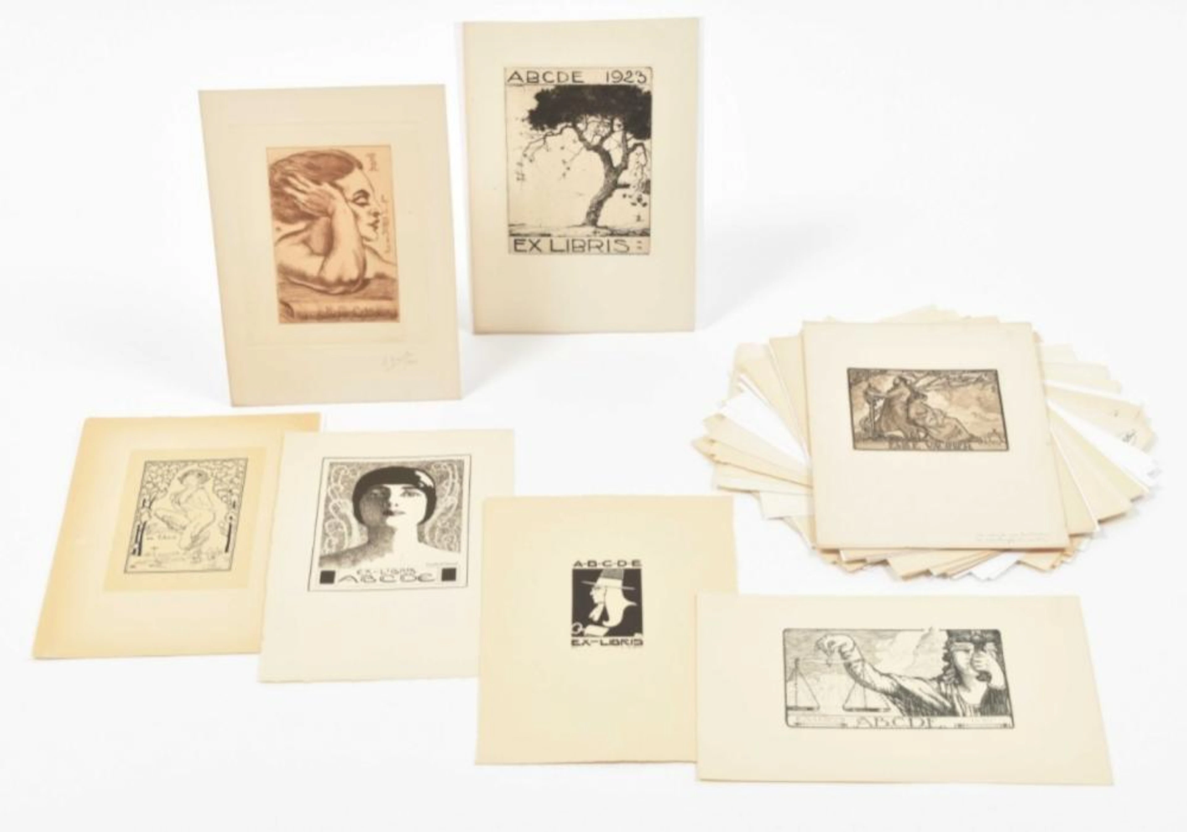 [FINE ARTS: EX LIBRIS] [BELGIUM