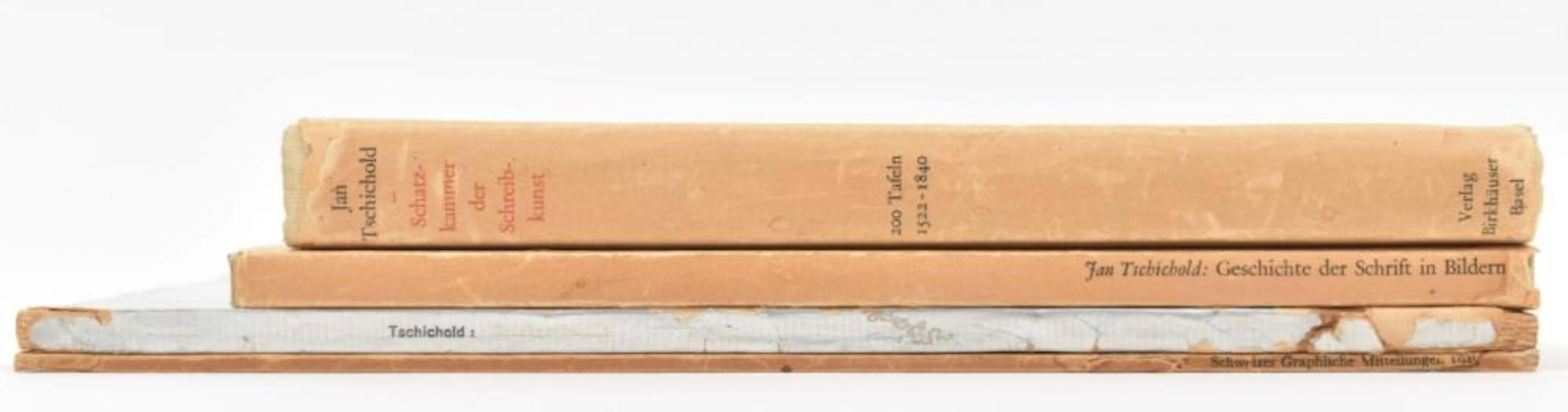 [FINE ARTS: TYPOGRAPHY & BOOKPRINTING] JAN TSCHICHOLD