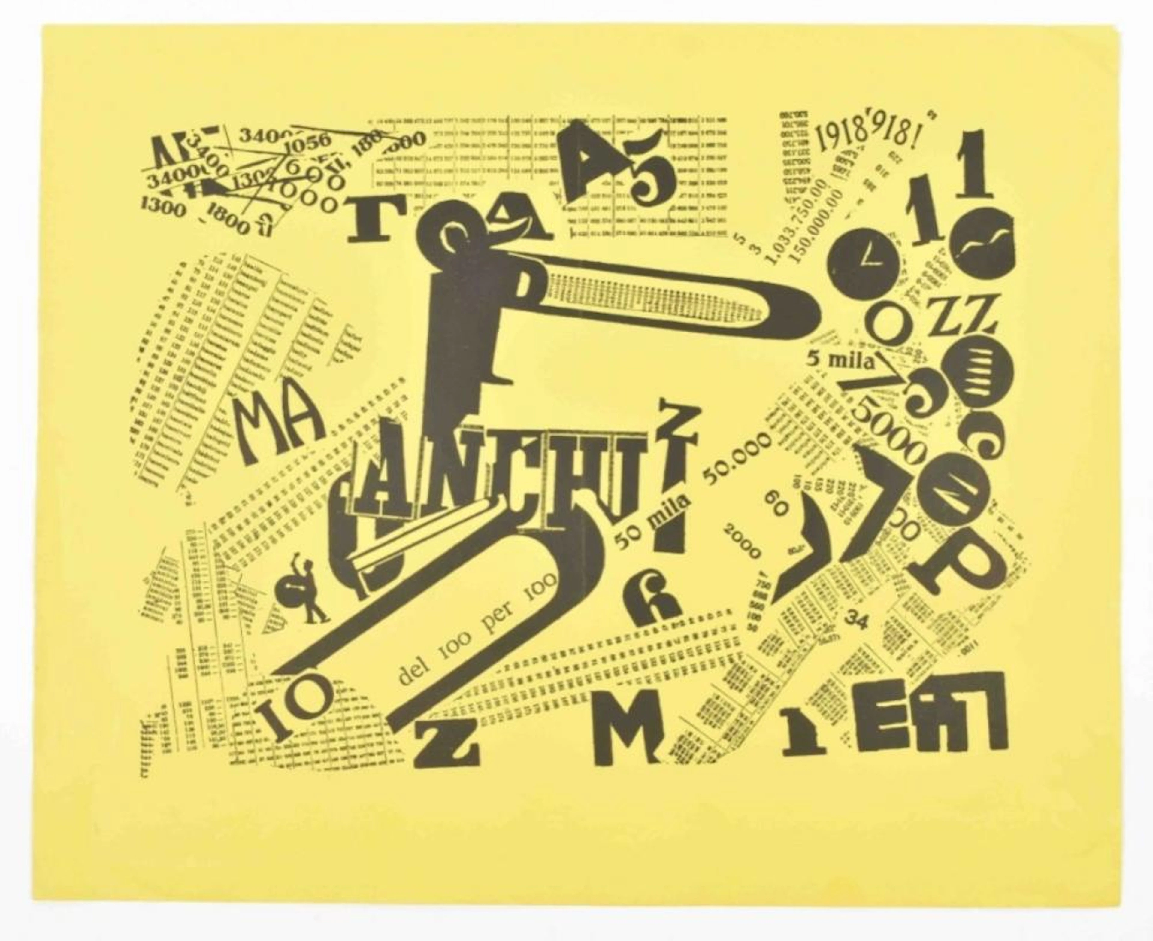 [FINE ARTS: 20TH & 21ST CENTURY PART II] FILIPPO TOMMASO MARINETTI (1876-1944)