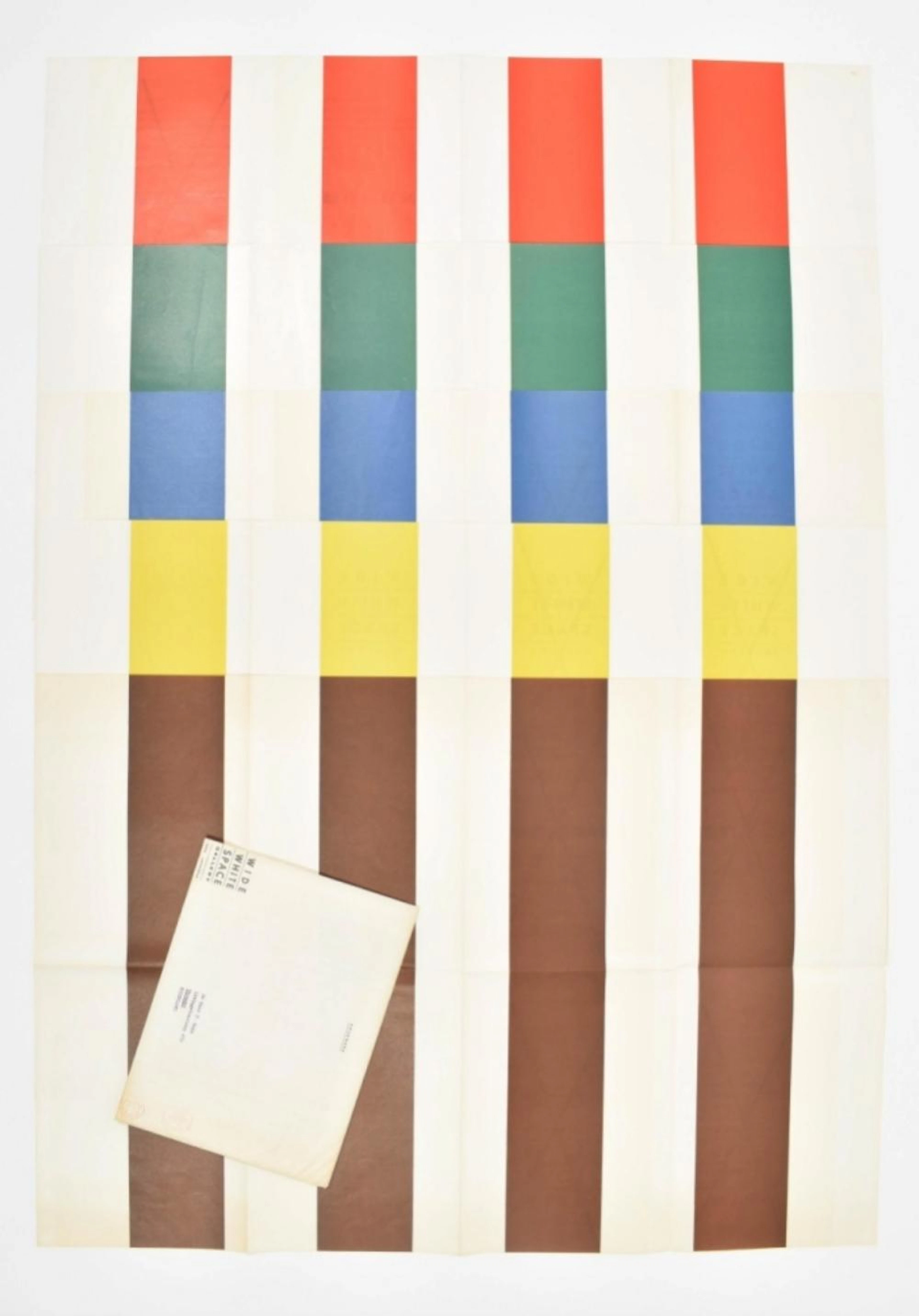 [EPHEMERA] DANIEL BUREN, TRAVAIL IN SITU - OUTSIDE THE EXHIBITION, COMPLETE SET