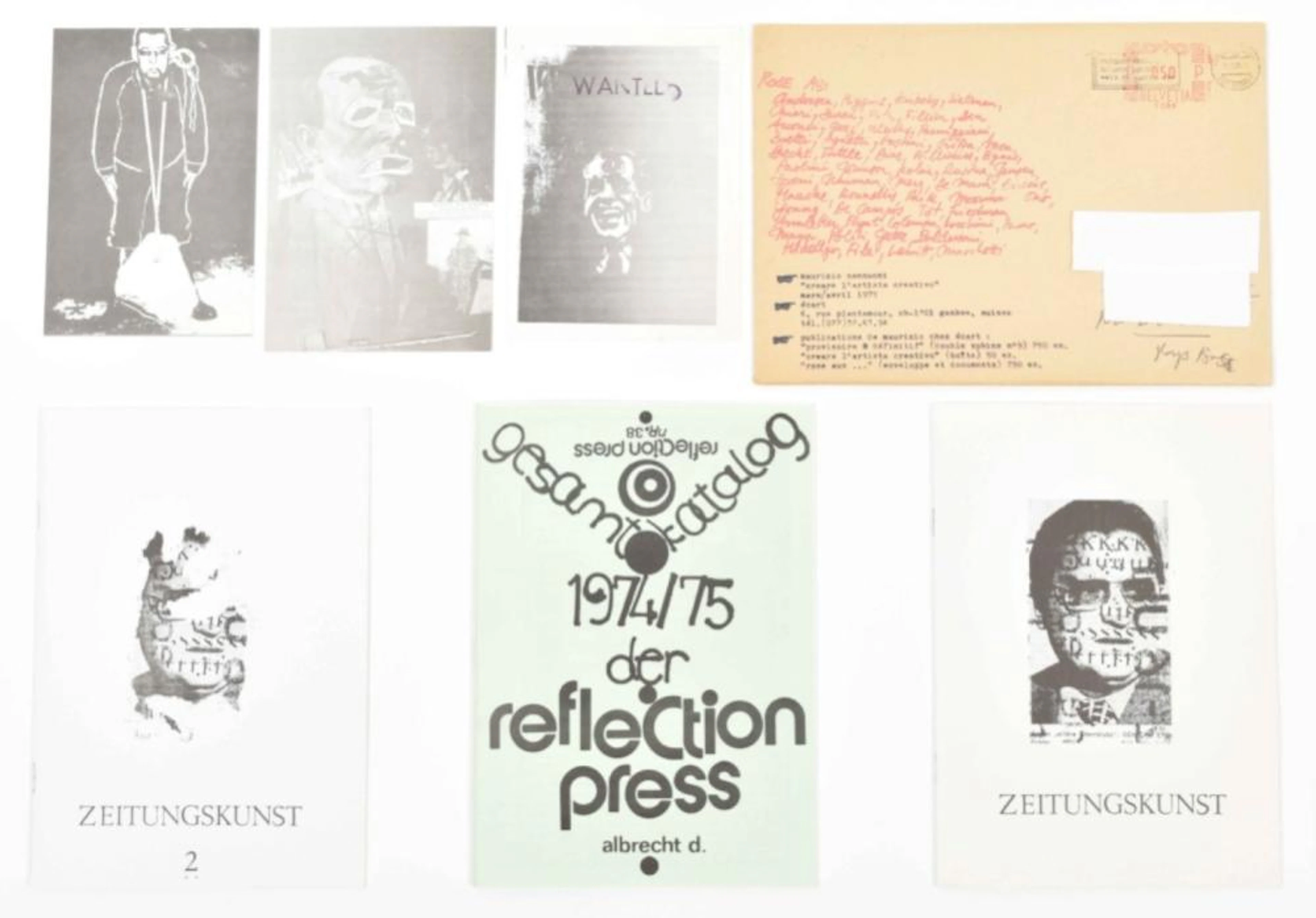 [PUBLISHER'S CATALOGUES] SALES CATALOGUES REFLECTION PRESS, LEAMAN AND ECART