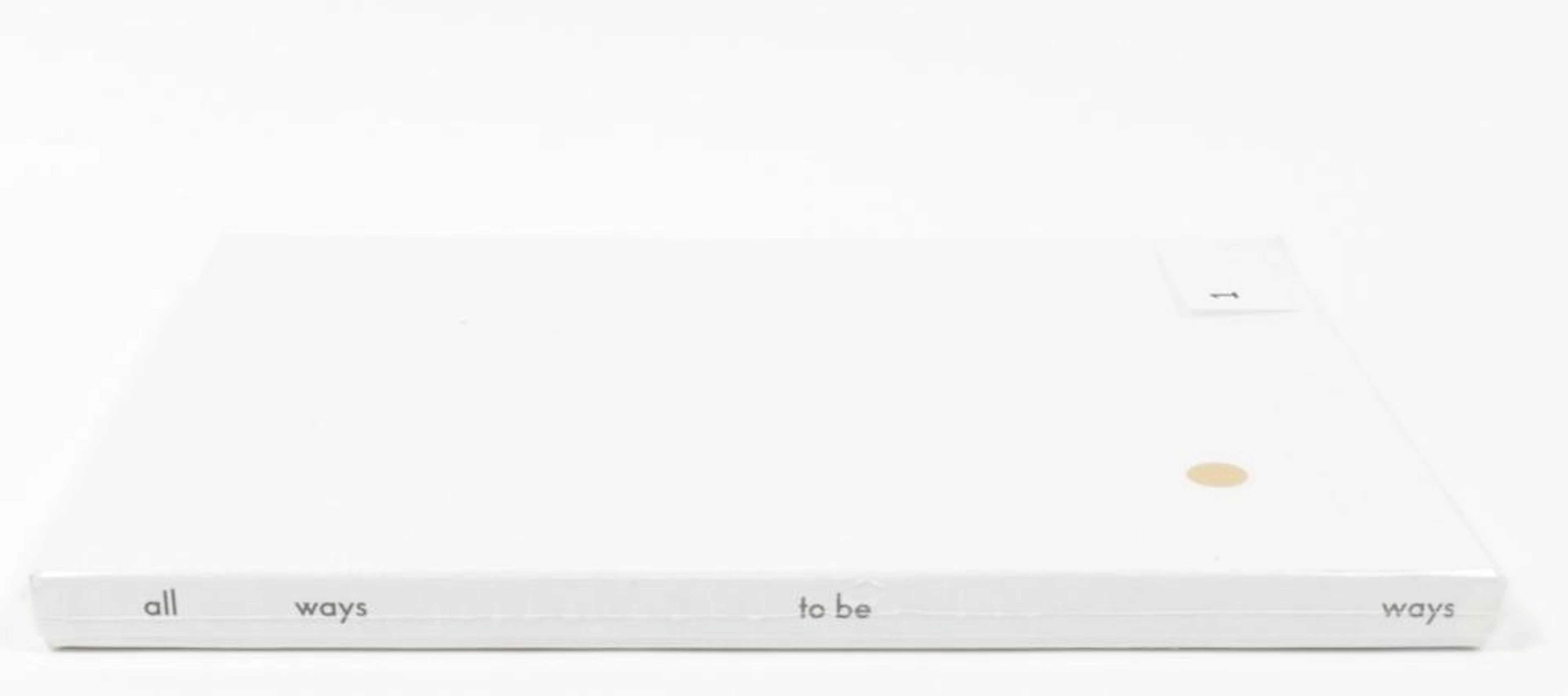 [S AND UP] HERMAN DE VRIES - TO BE ALL WAYS TO BE