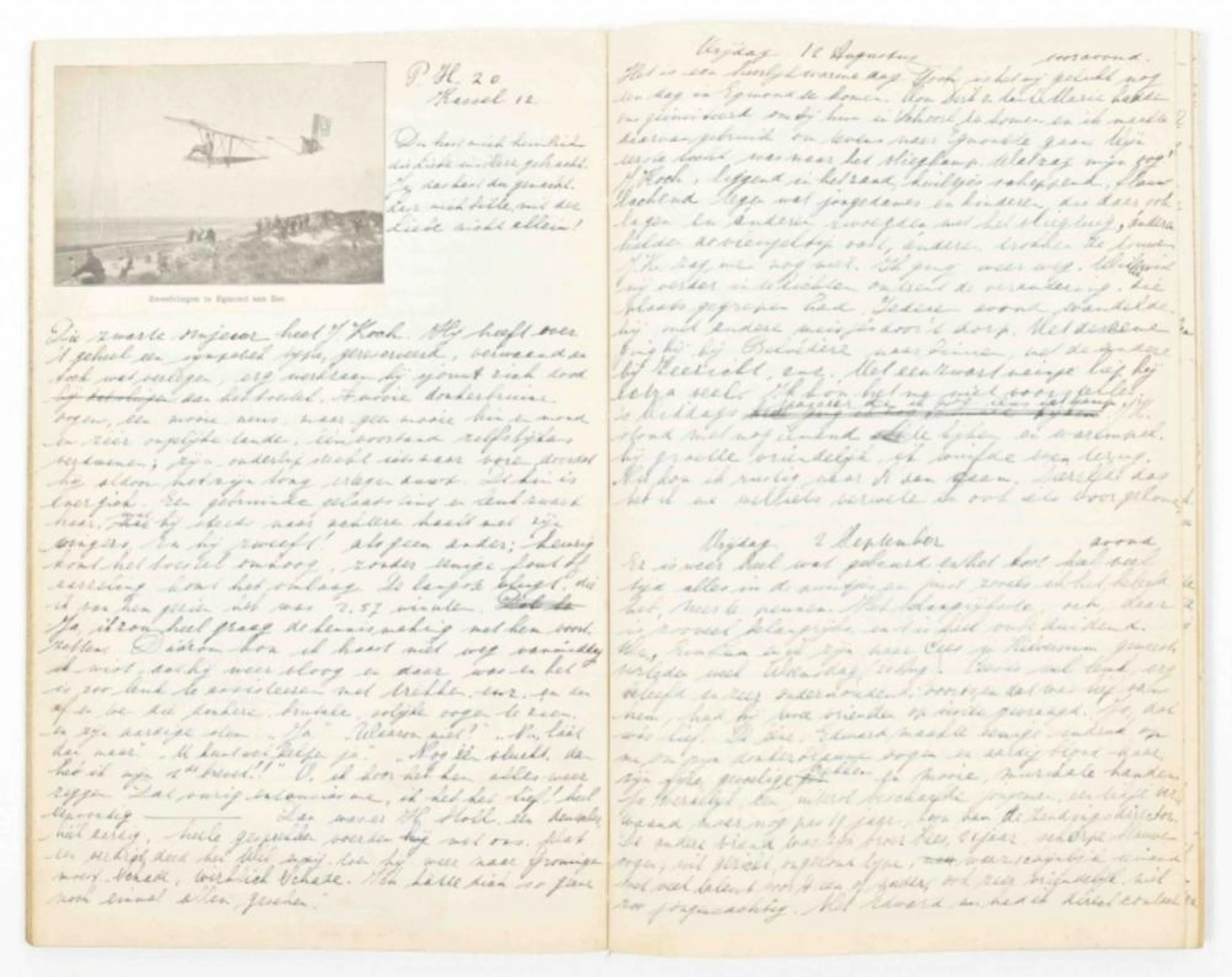 [MANUSCRIPTS] [AMSTERDAM] DIARY OF SARA WIJNBERG (B