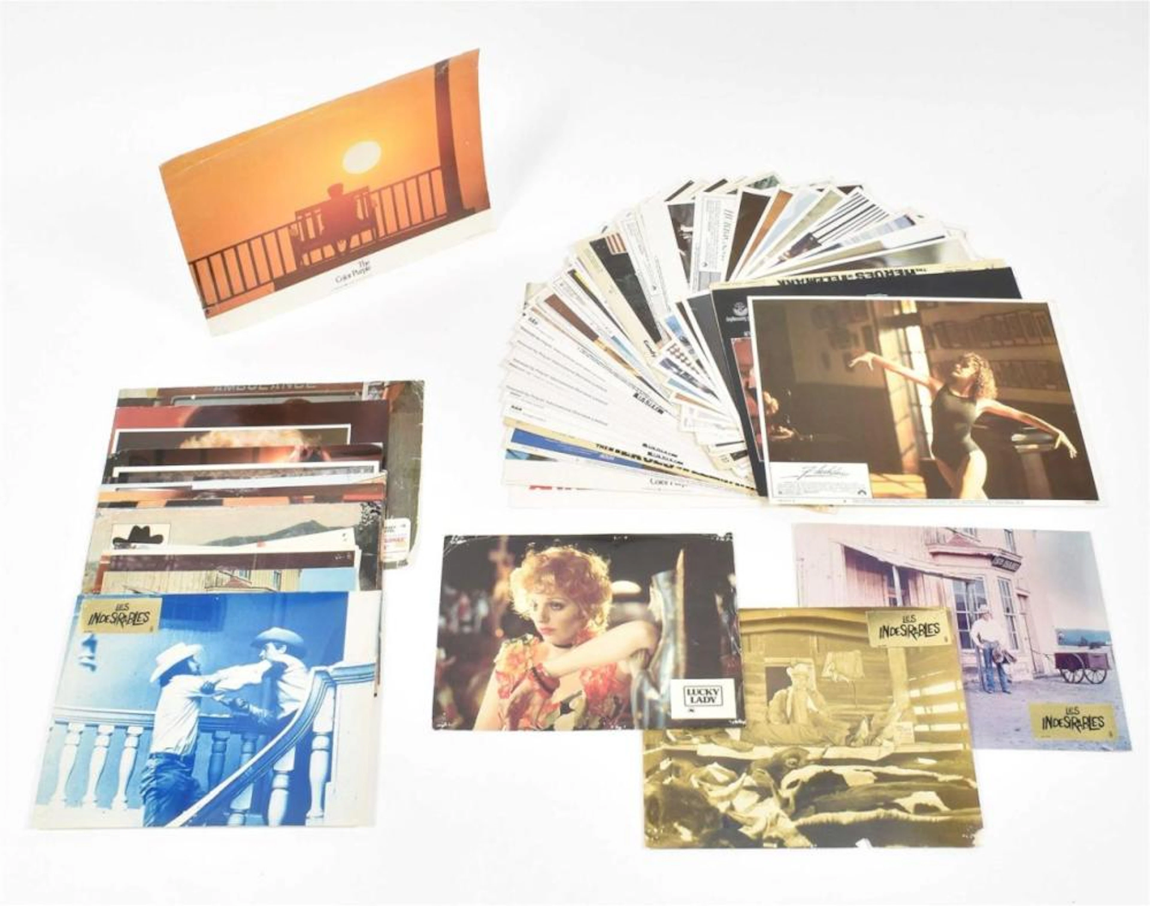COLLECTION OF CA. 65 COLOUR FILM STILLS FROM THE 1970S/80S