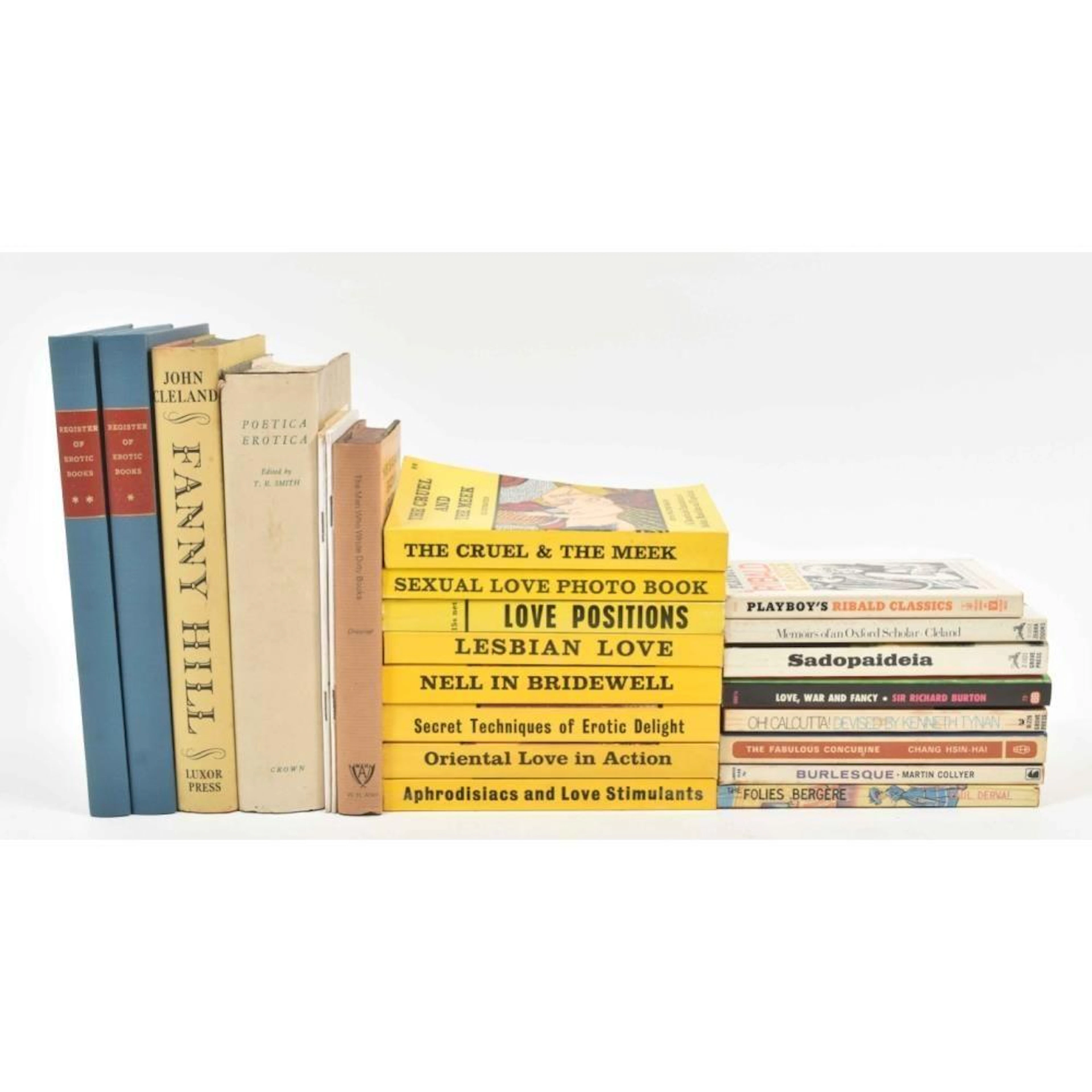 23 MISCELLANEOUS TITLES: (1) JOHN CLELAND. FANNY HILL