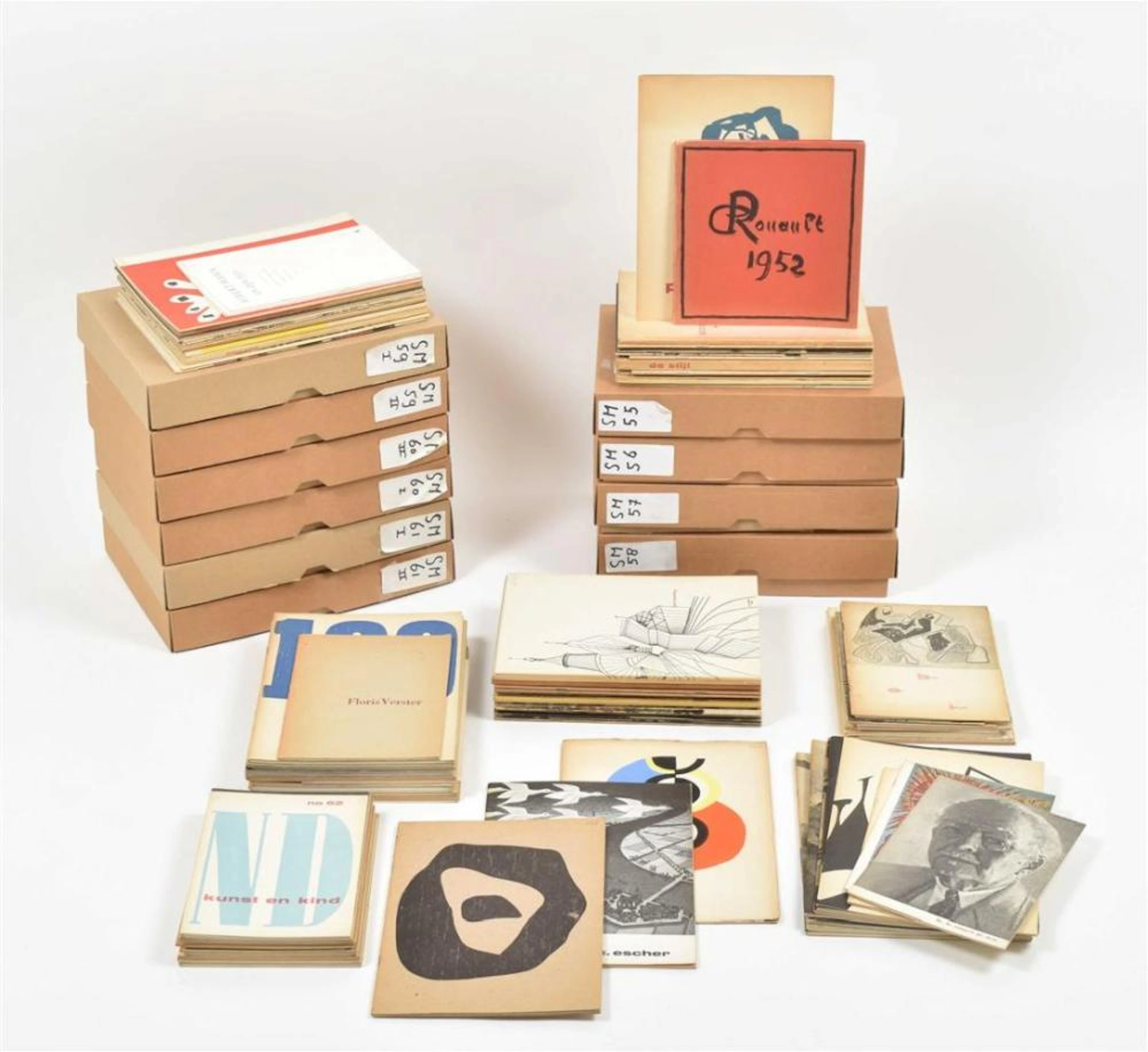 [20TH & 21ST CENTURY] [STEDELIJK MUSEUM] STEDELIJK MUSEUM CATALOGUES