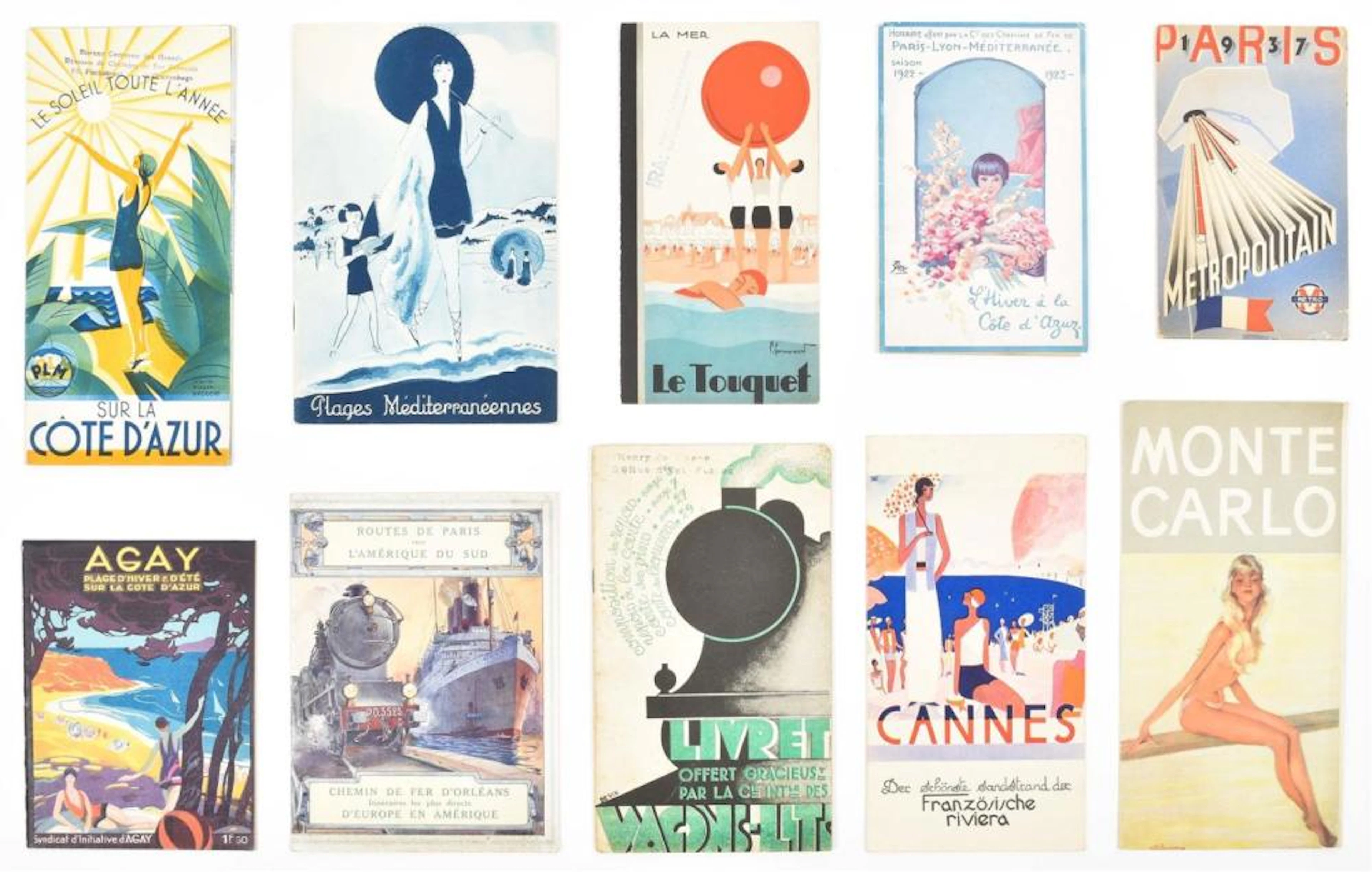 [EPHEMERA - TRAVEL BROCHURES] [FRANCE] APPROXIMATELY 75 TRAVEL BROCHURES