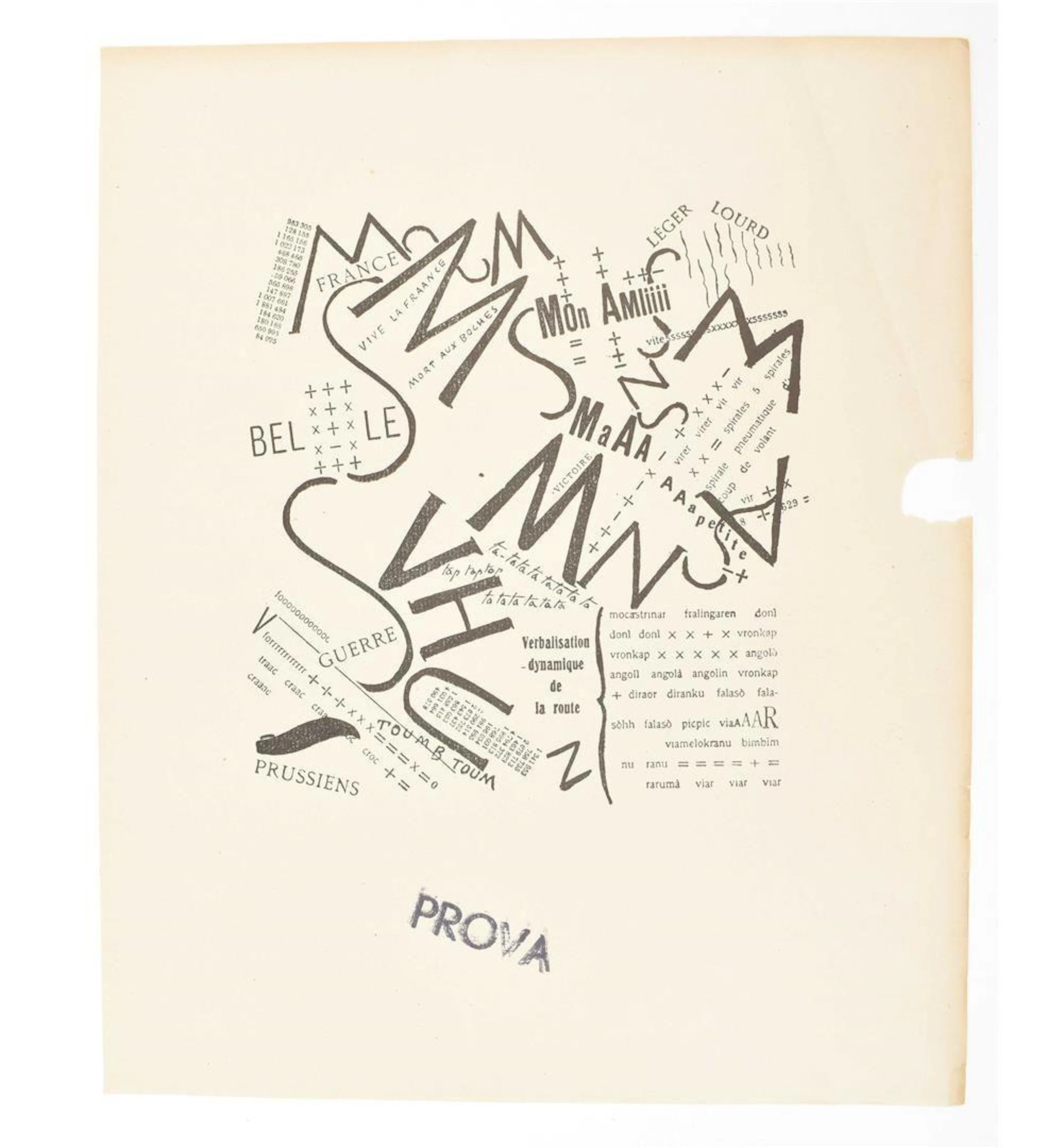 [20TH & 21ST CENTURY] [FUTURISM] FILIPPO MARINETTI (1876-1944)