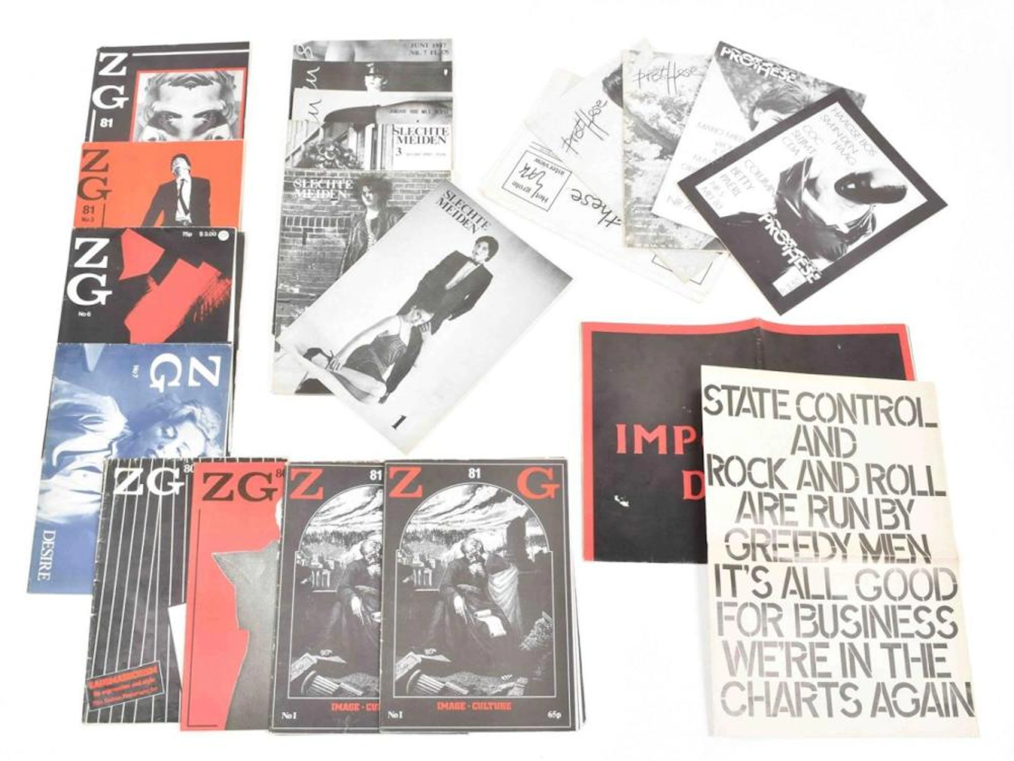 [PERIODICALS] [GRAFFITTI, PUNK] ROSETTA BROOKS, ED. ZG MAGAZINE