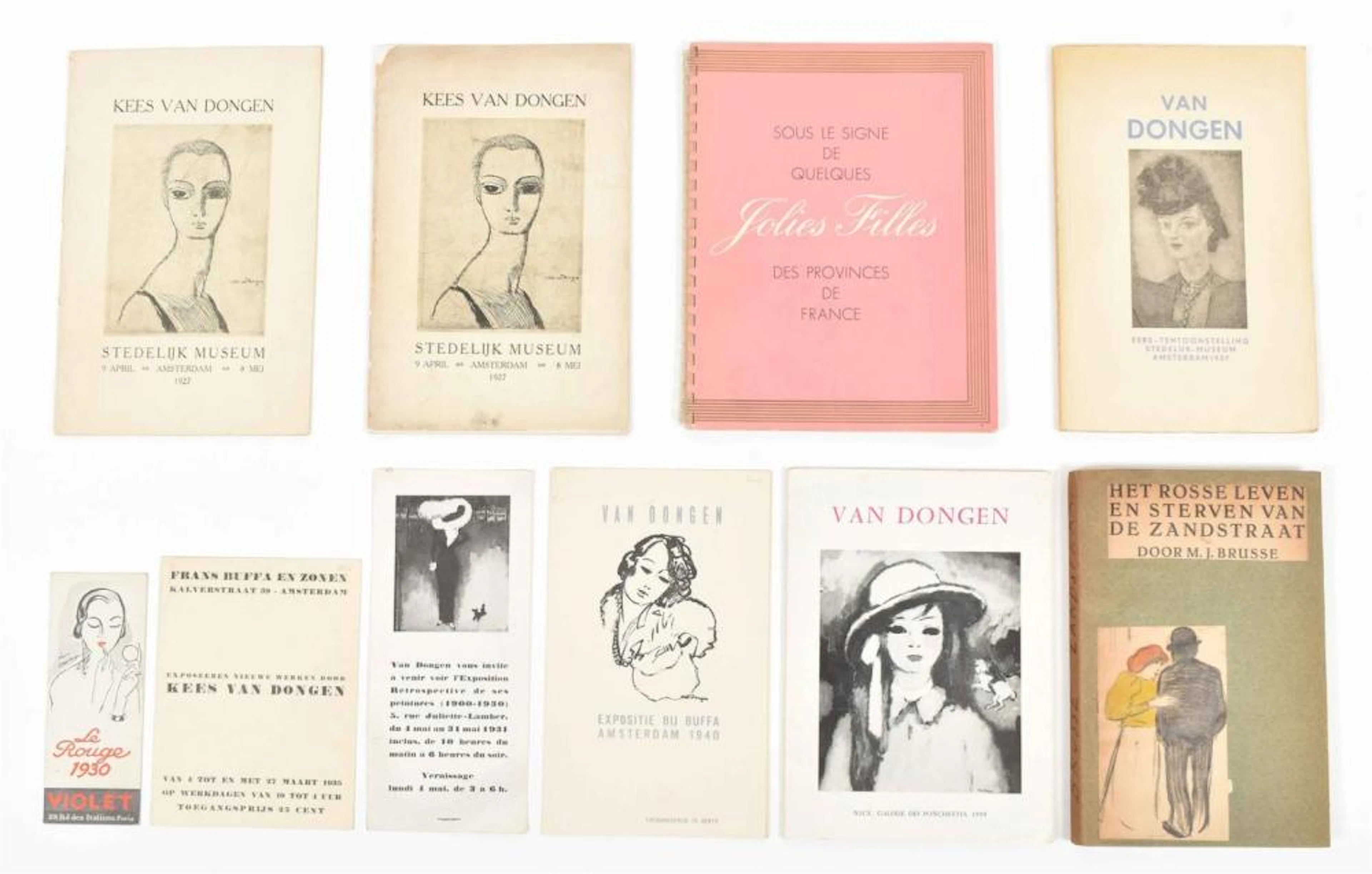 [20TH & 21ST CENTURY] KEES VAN DONGEN (1877-1968). (1) 'VAN DONGEN VOUS INVITE'