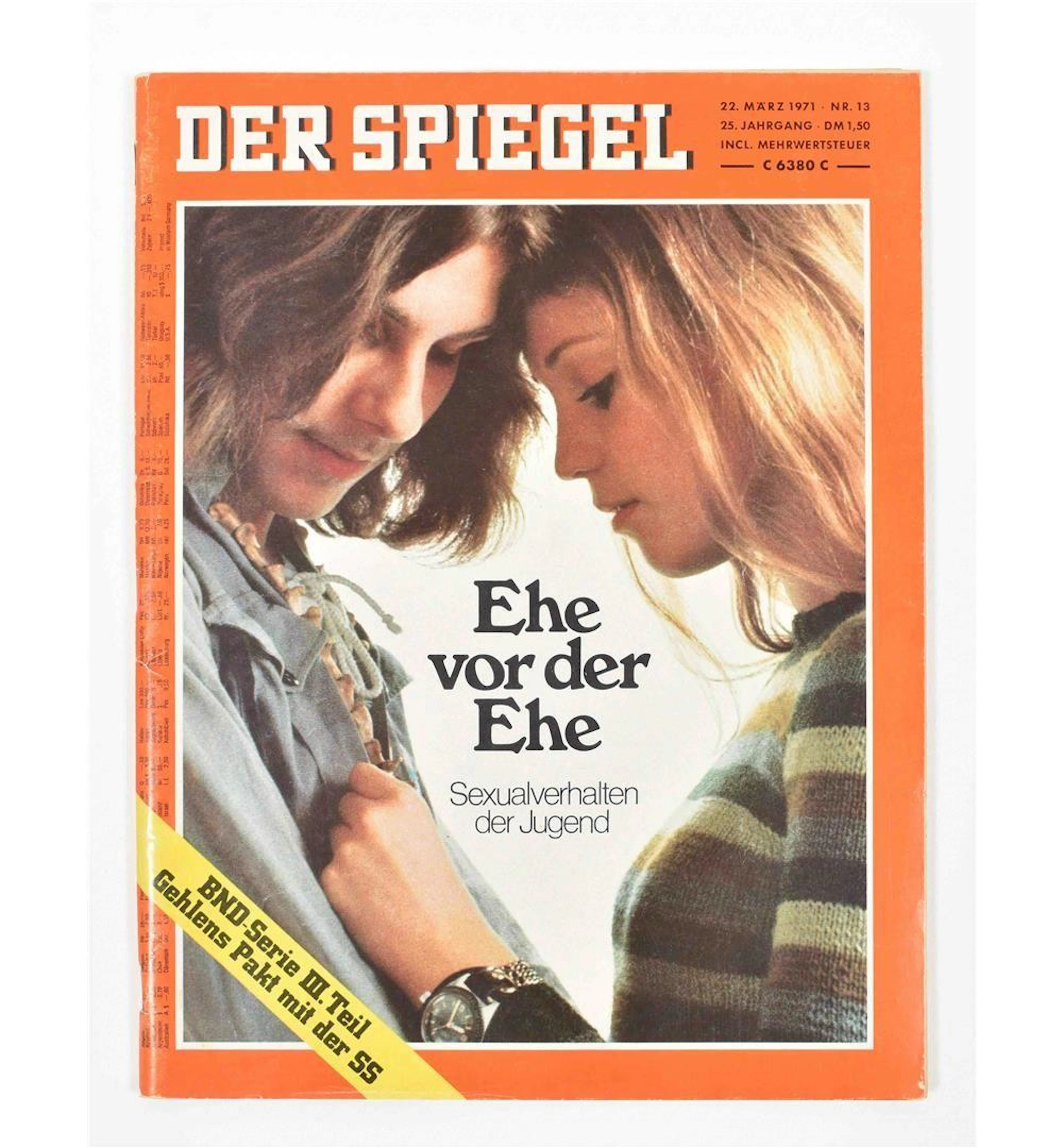[1970S] MARCEL BROODTHAERS IN DER SPIEGEL, 1971