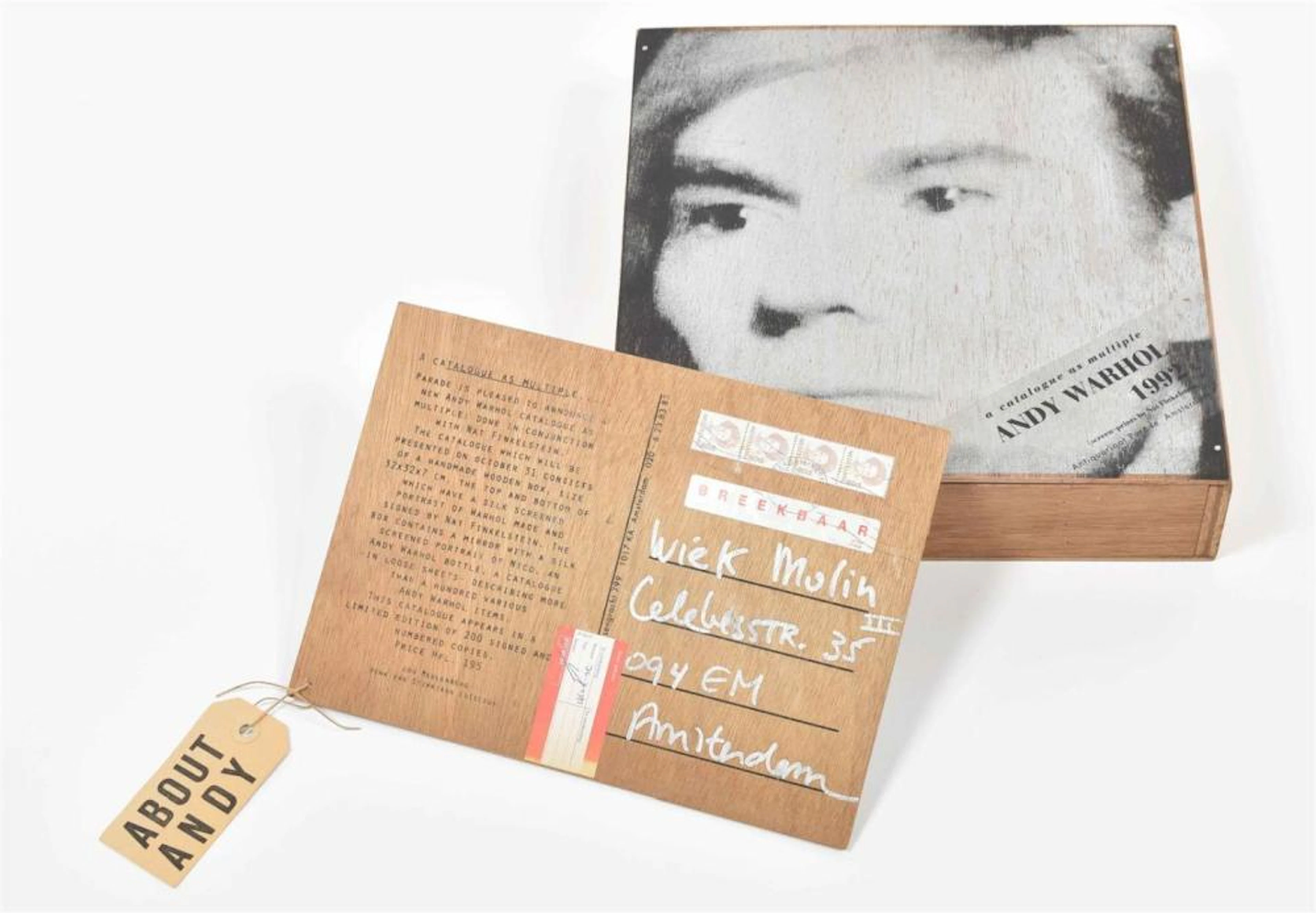 ANDY WARHOL, A CATALOGUE AS MULTIPLE