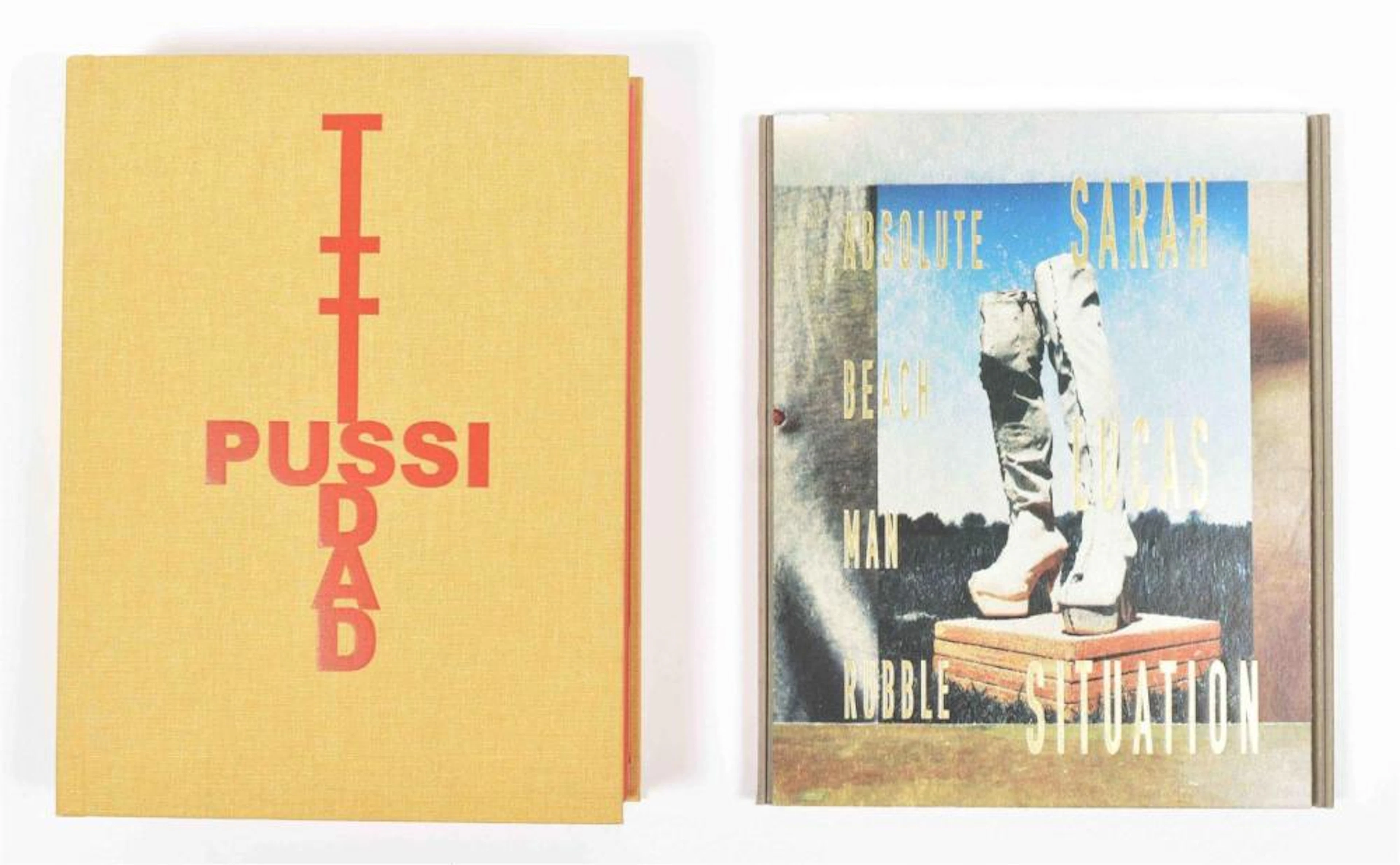 SARAH LUCAS, TWO ARTISTS' PUBLICATIONS