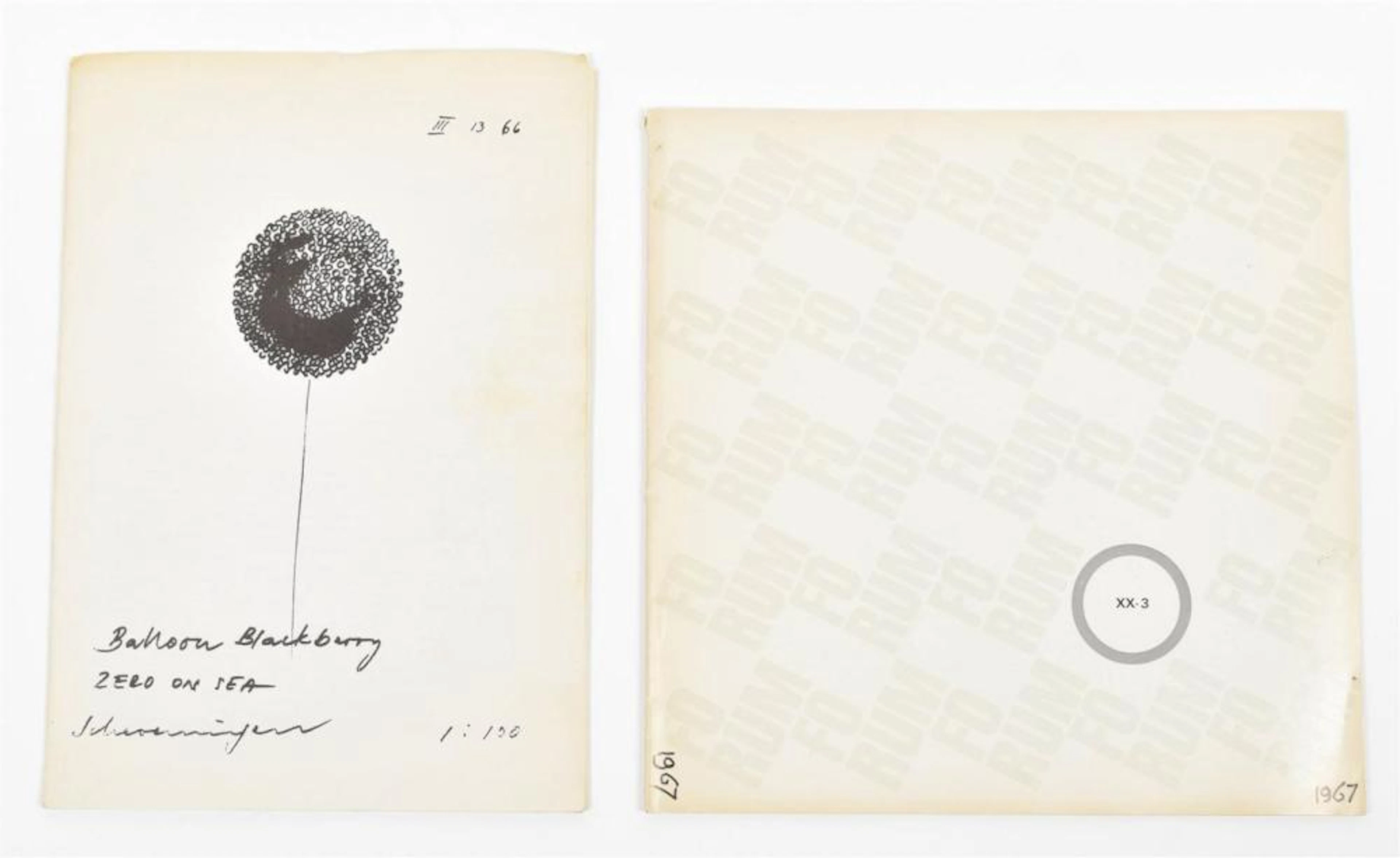 [1960S] ZERO ON SEA AND BALLOON BLACKBERRY