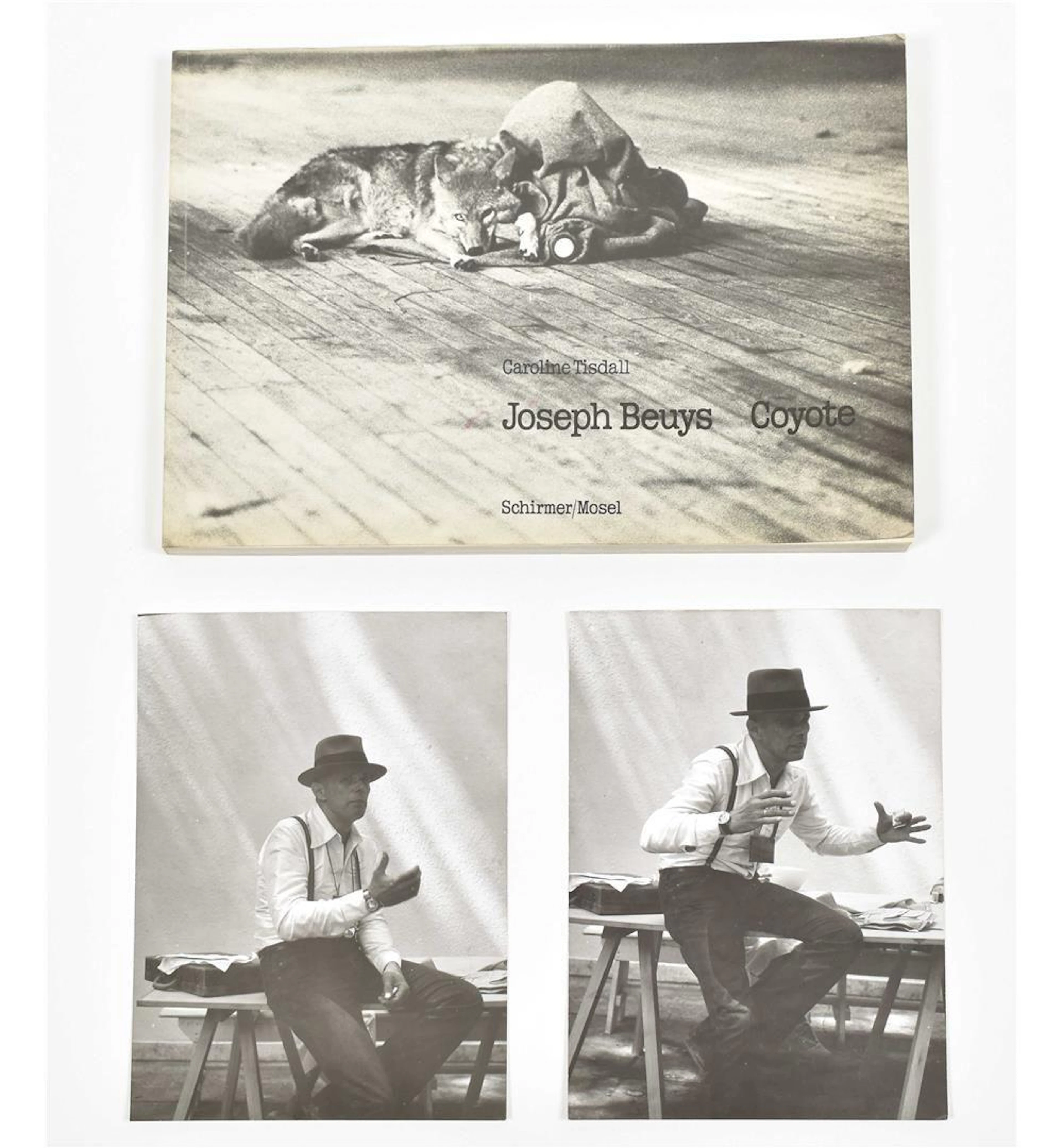 [1970S] CAROLINE TISDALL, JOSEPH BEUYS: COYOTE. SIGNED COPY
