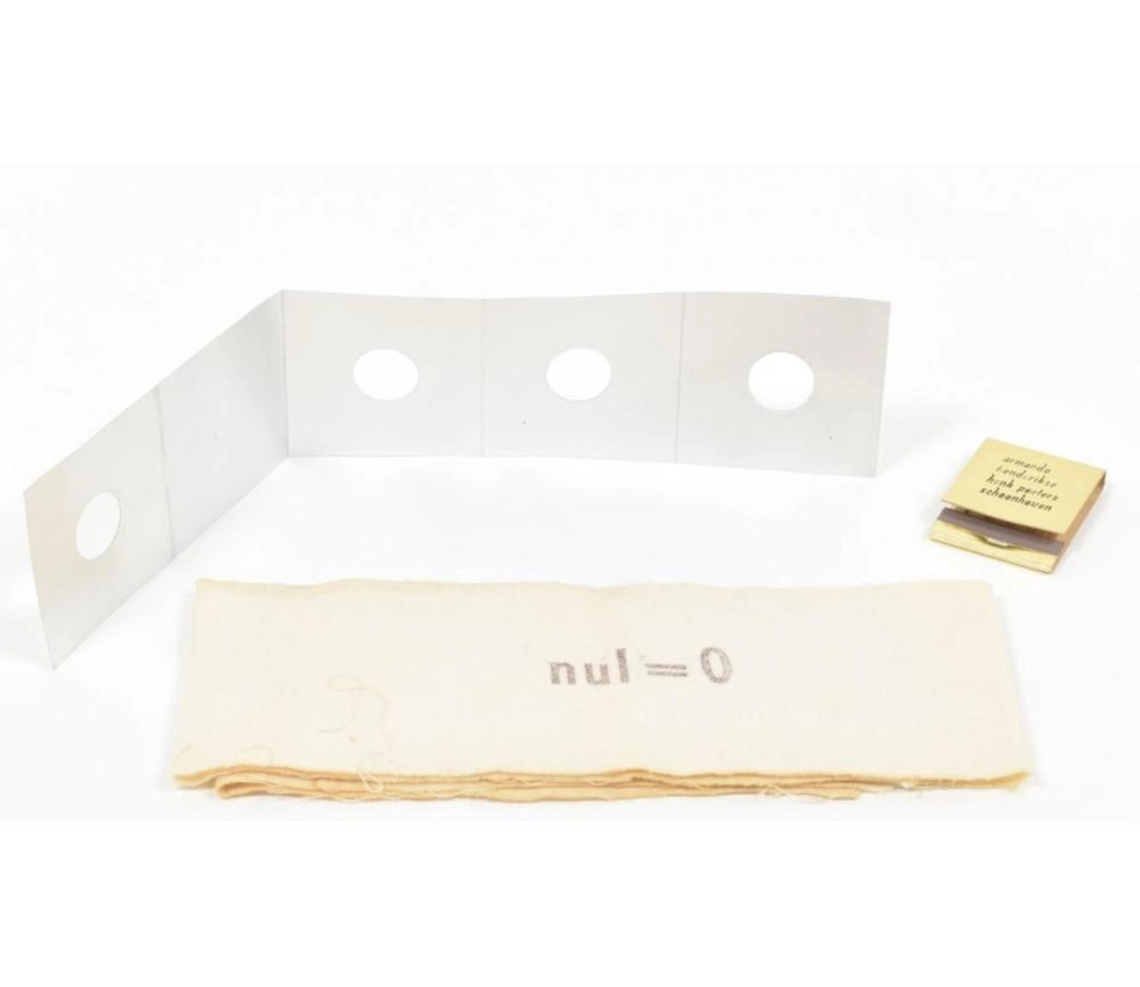 [1960S] NUL EPHMERA, THREE CURIOUS ITEMS