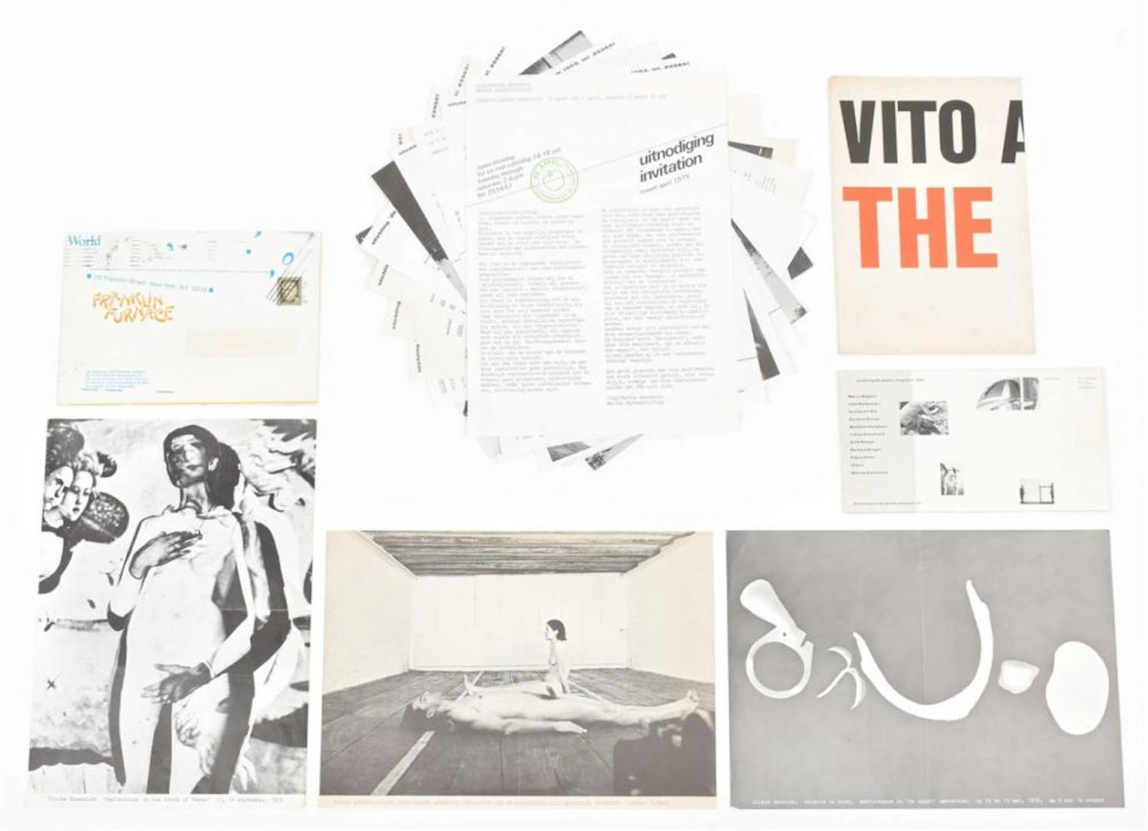 DE APPEL AMSTERDAM, FLYERS AND POSTERS