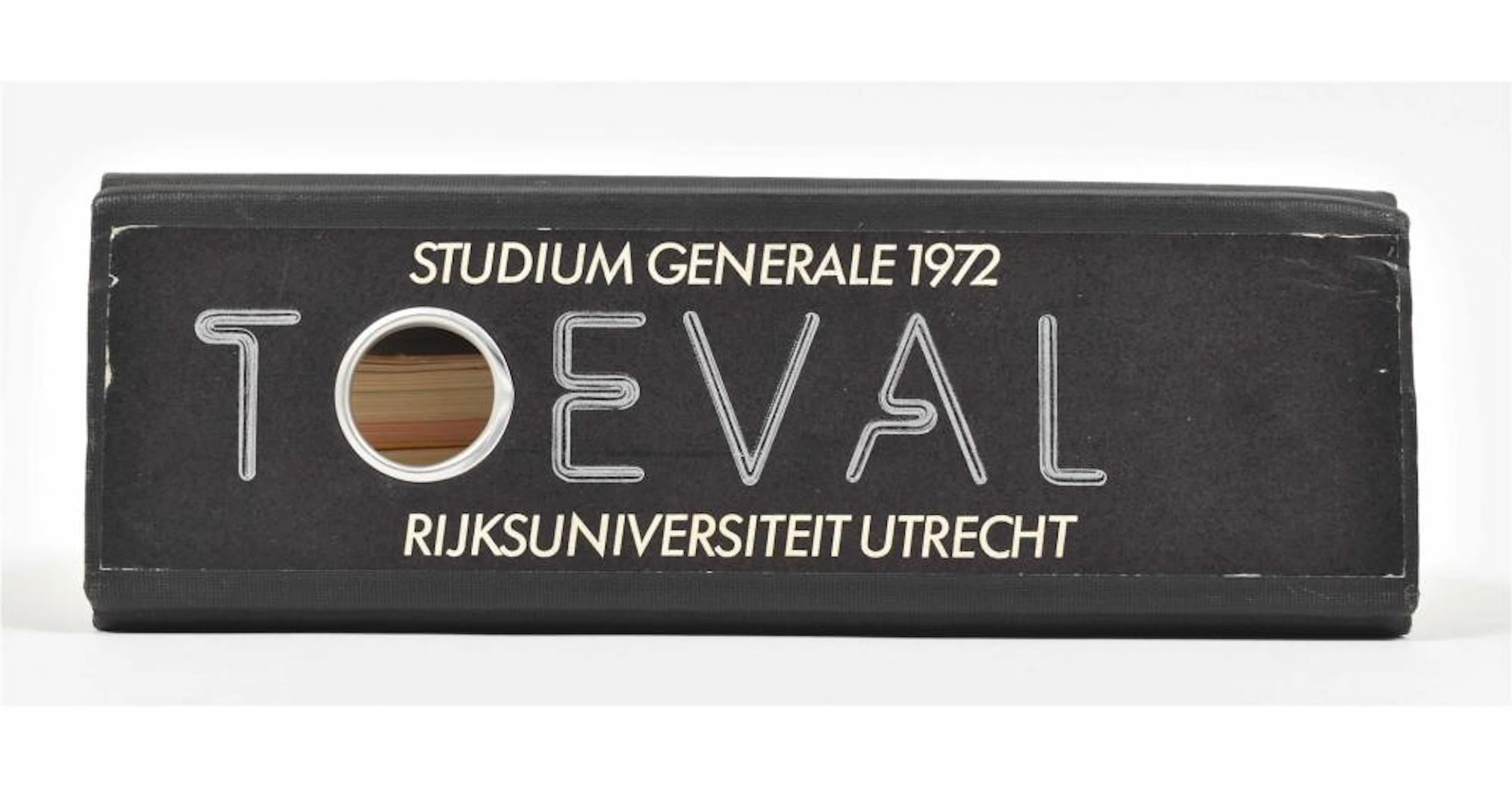 TOEVAL: STUDIUM GENERALE, RIJKSUNIVERSITEIT UTRECHT, 1972