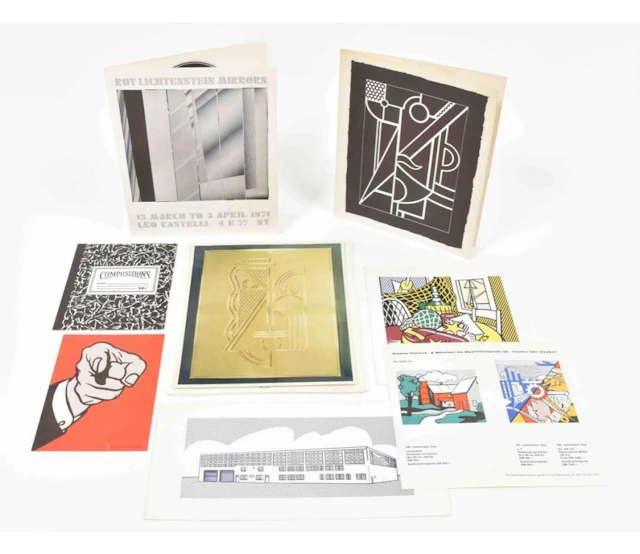[1960S] ROY LICHTENSTEIN, EPHEMERA