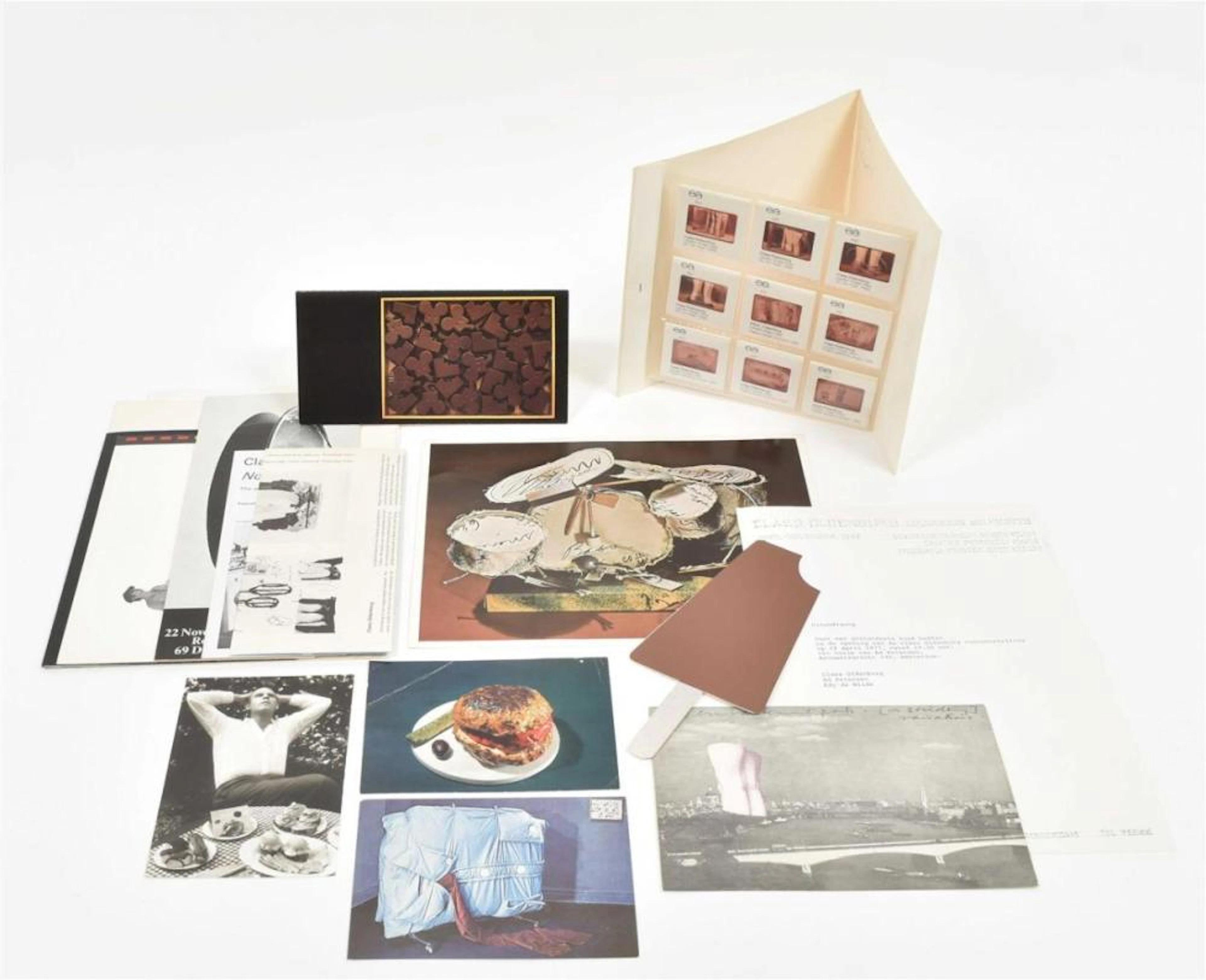 CLAES OLDENBURG, EXHIBITION ANNOUNCEMENTS AND PROSPECTUSES
