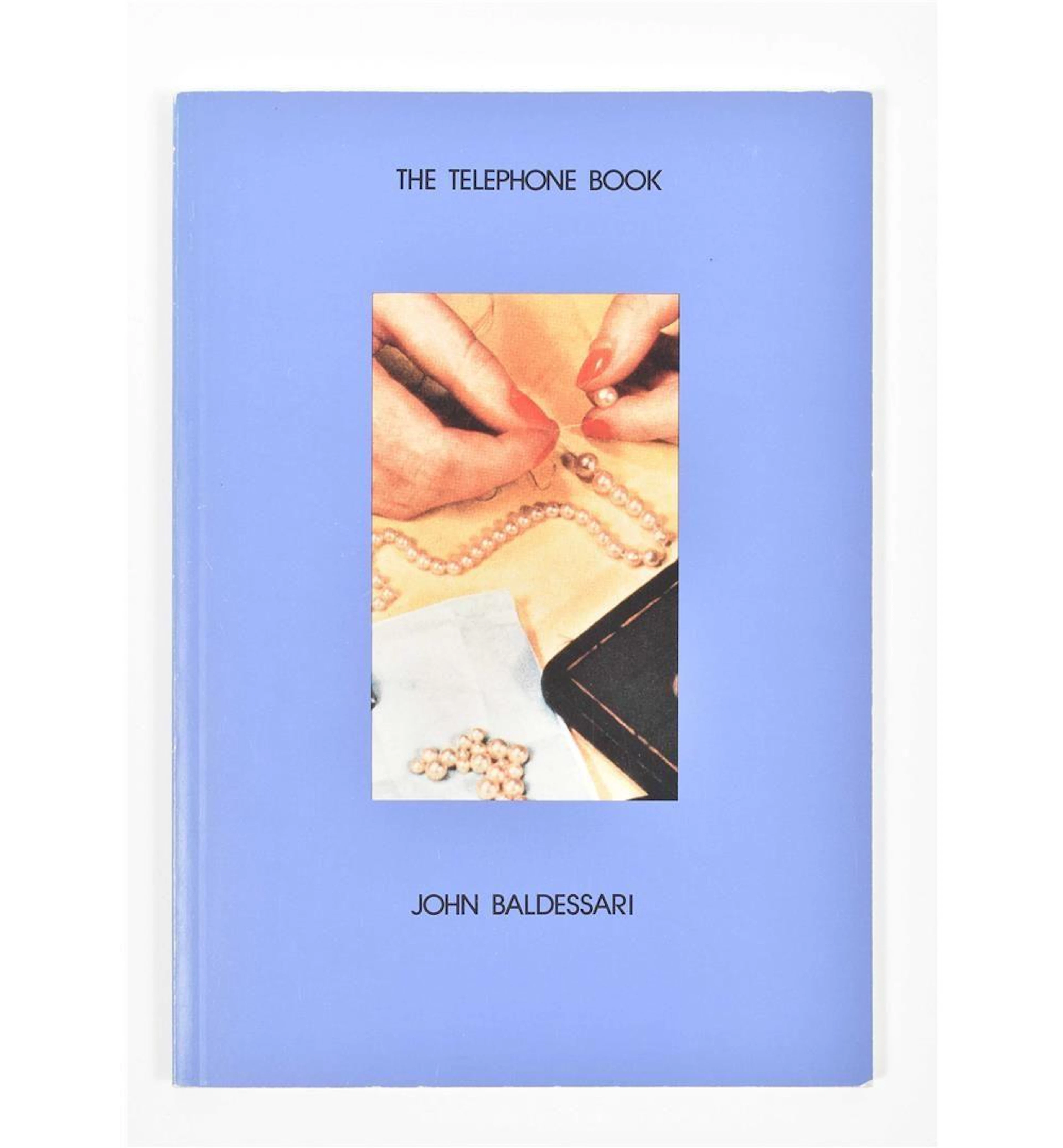 JOHN BALDESSARI, THE TELEPHONE BOOK (WITH PEARLS)