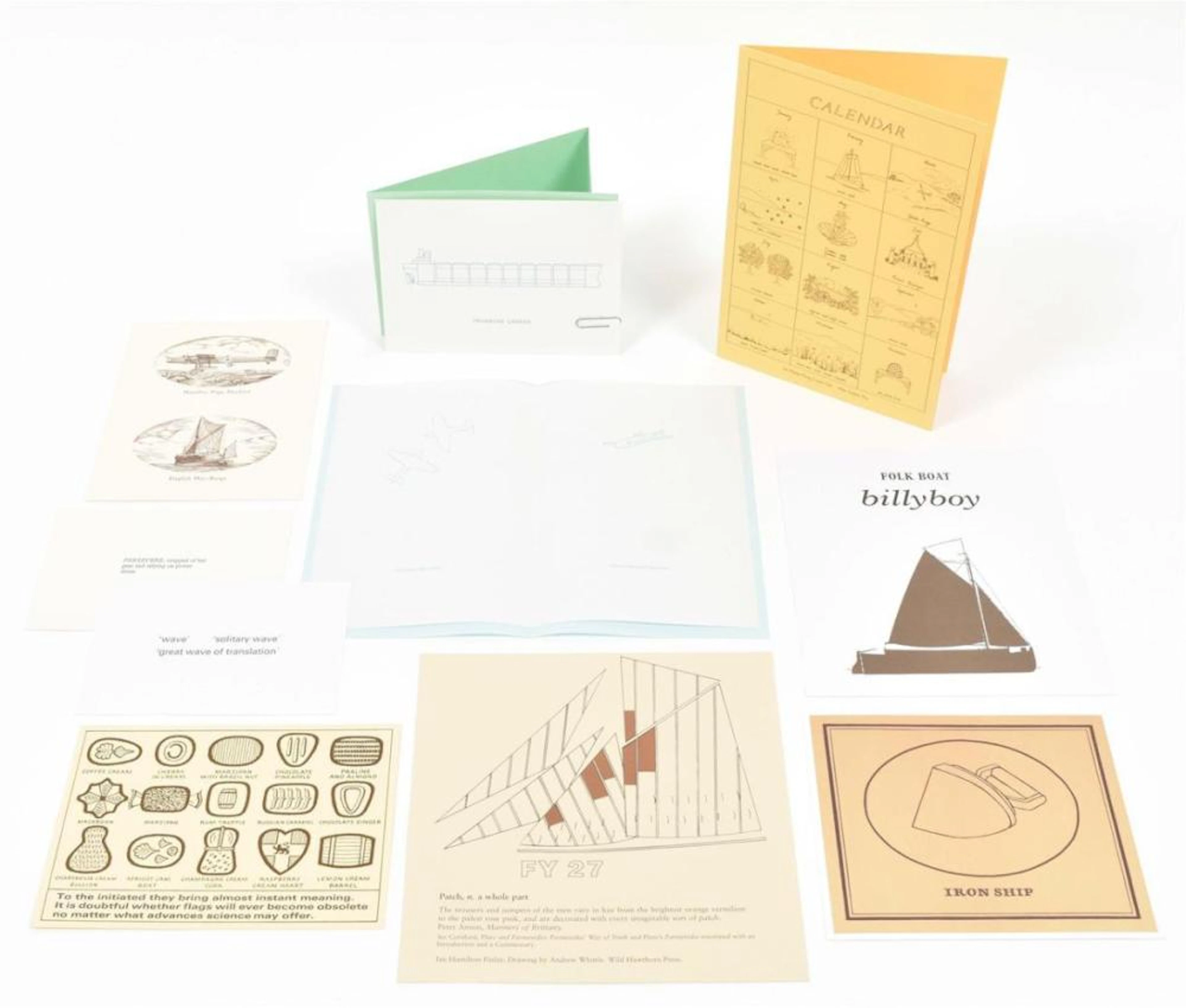 IAN HAMILTON FINLAY, BOATS/PLANES