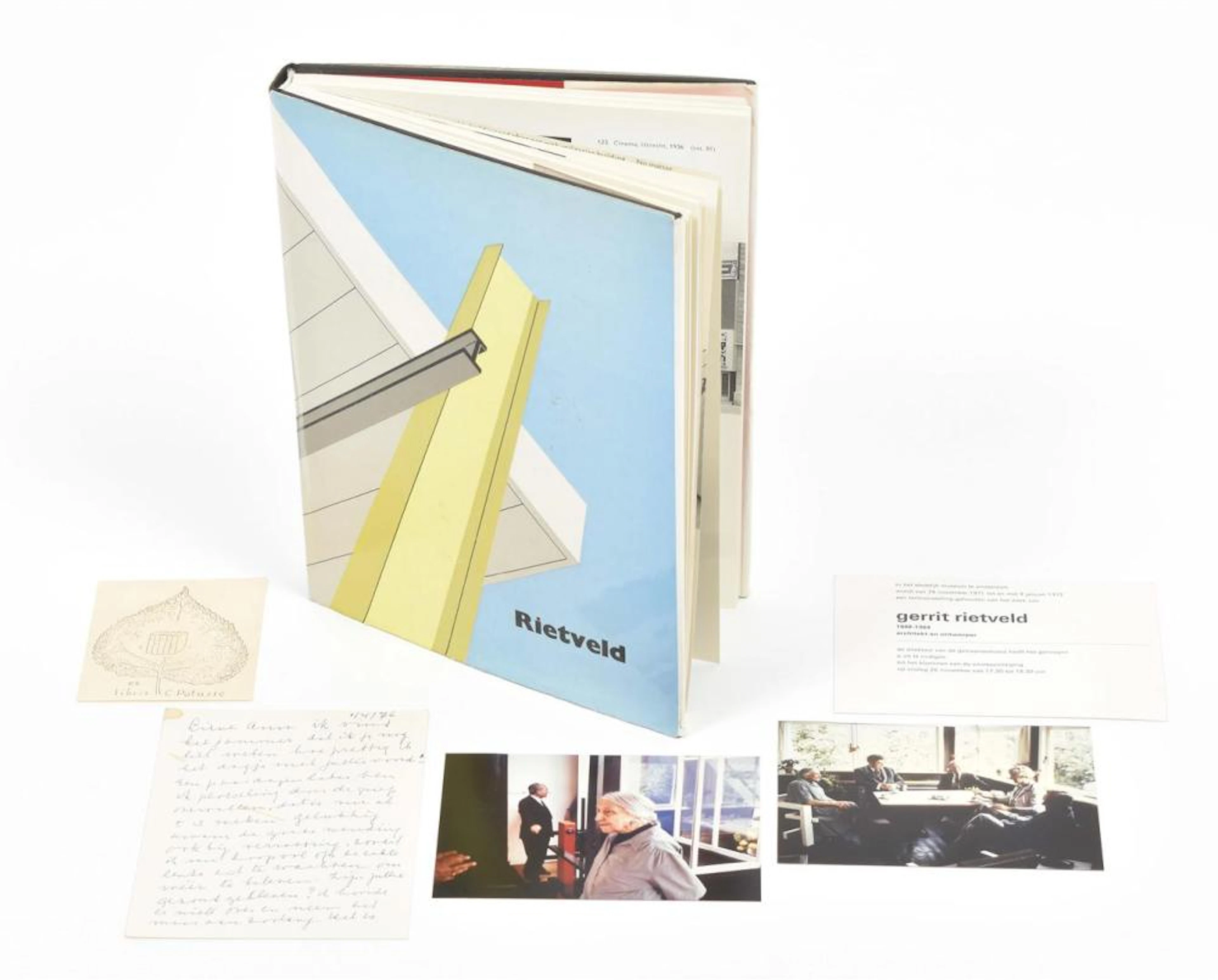 [DE STIJL] RIETVELD, G. AND T. SCHRÖDER. SIX ITEMS