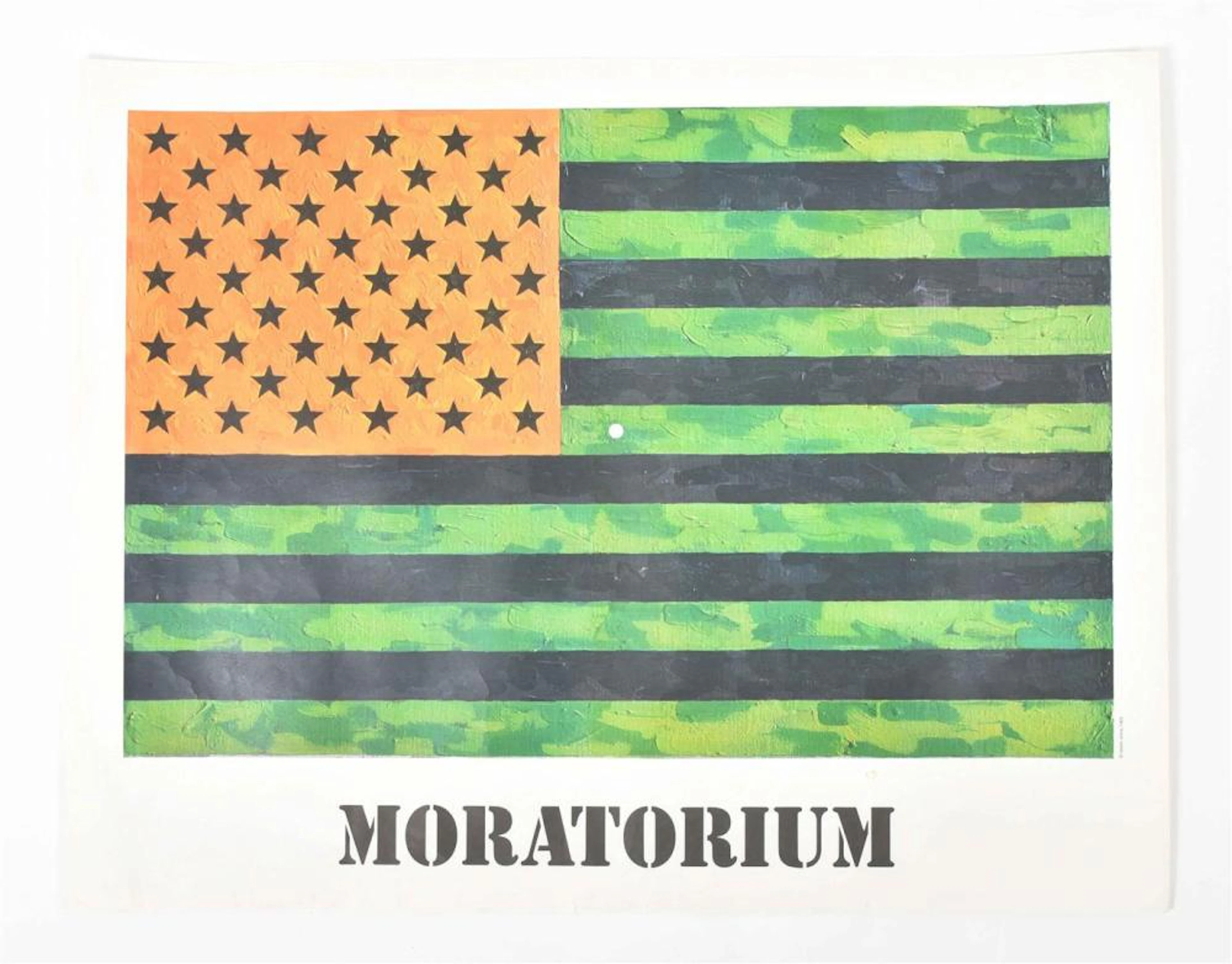 [POSTERS] JOHNS, J. (B. 1930). MORATORIUM