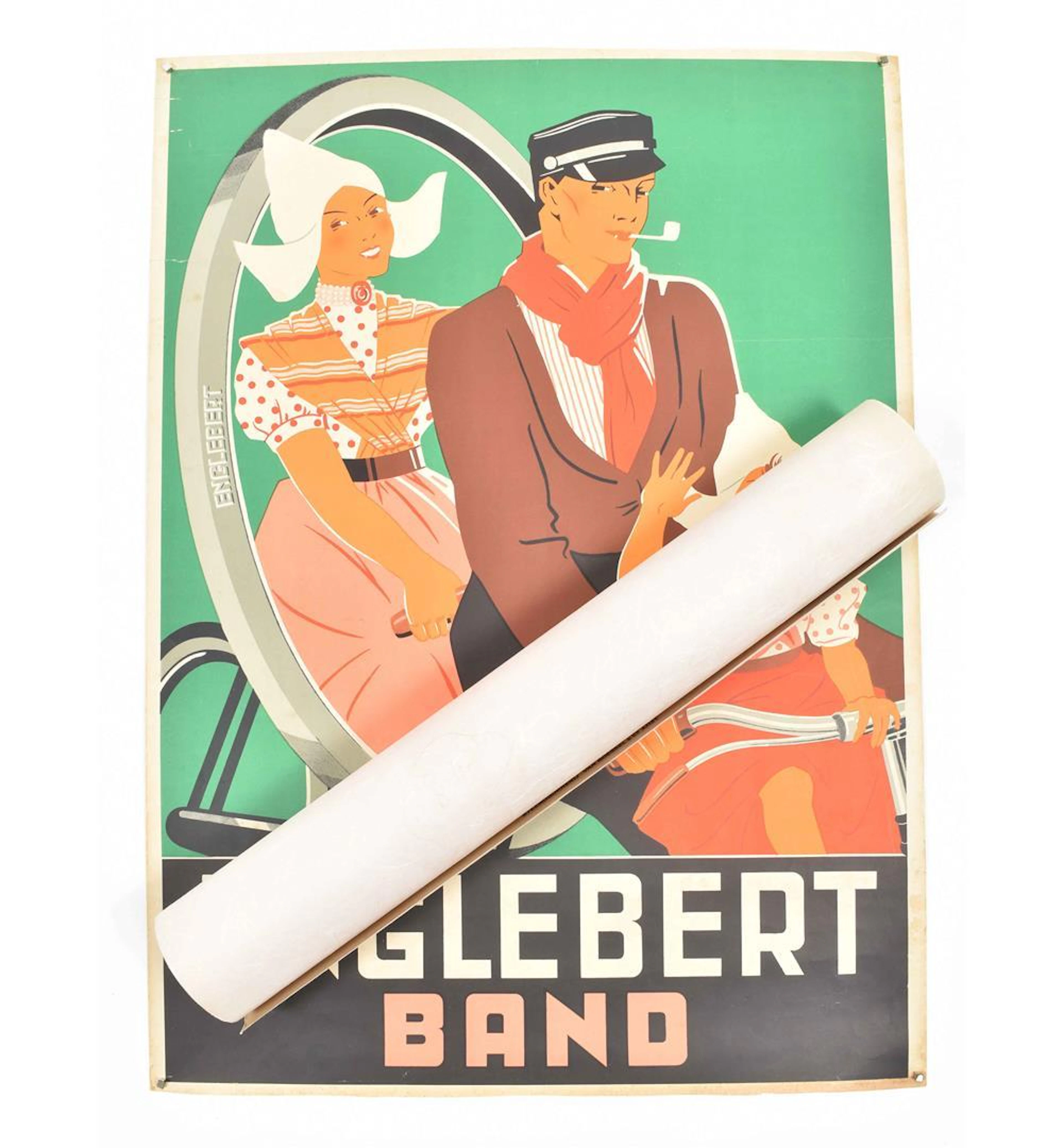 [POSTERS] [CYCLING] TWO POSTERS: (1) ENGLEBERT BAND