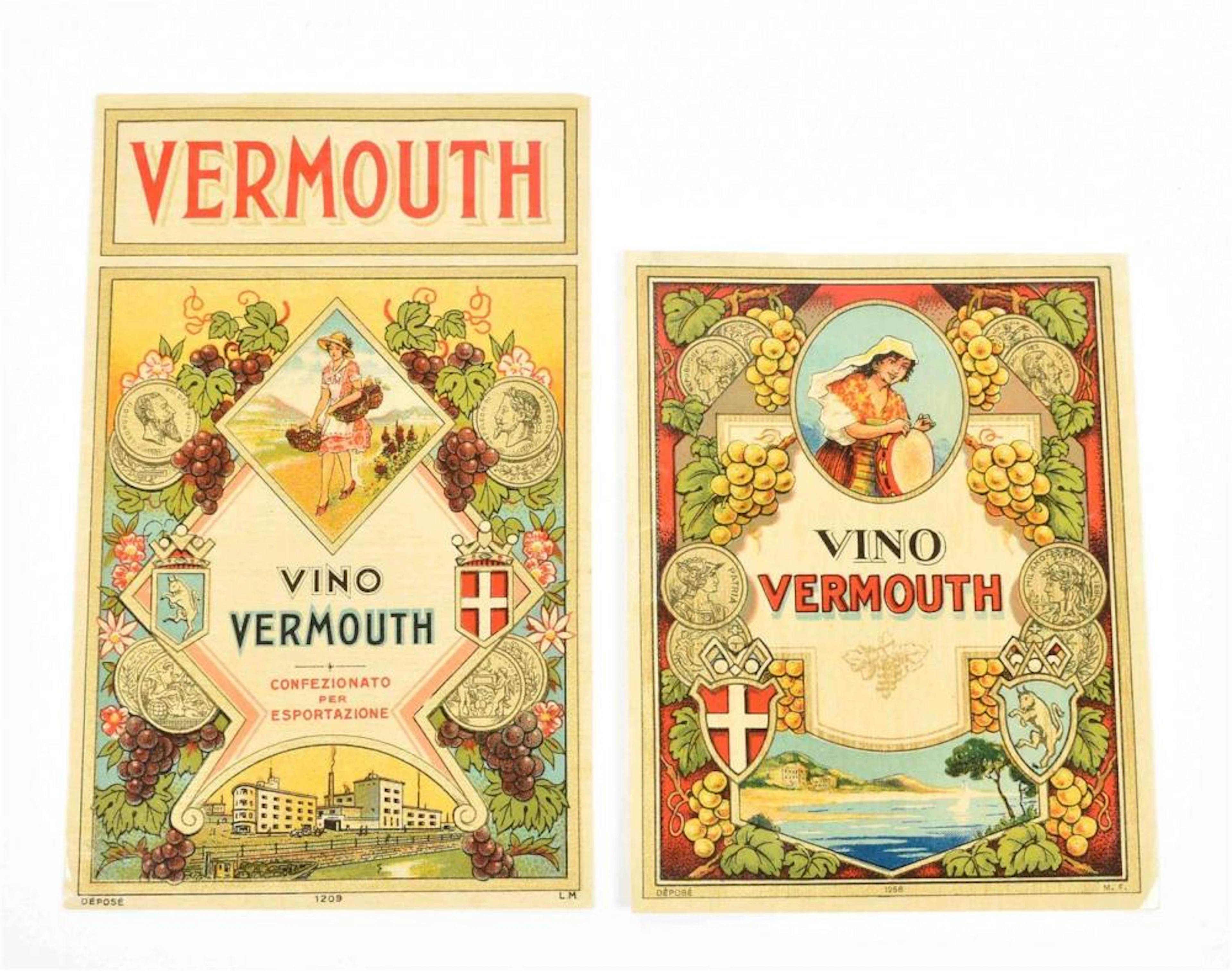 [ADVERTORIAL EPHEMERA] ALCOHOLIC BEVERAGES, 400 LABELS