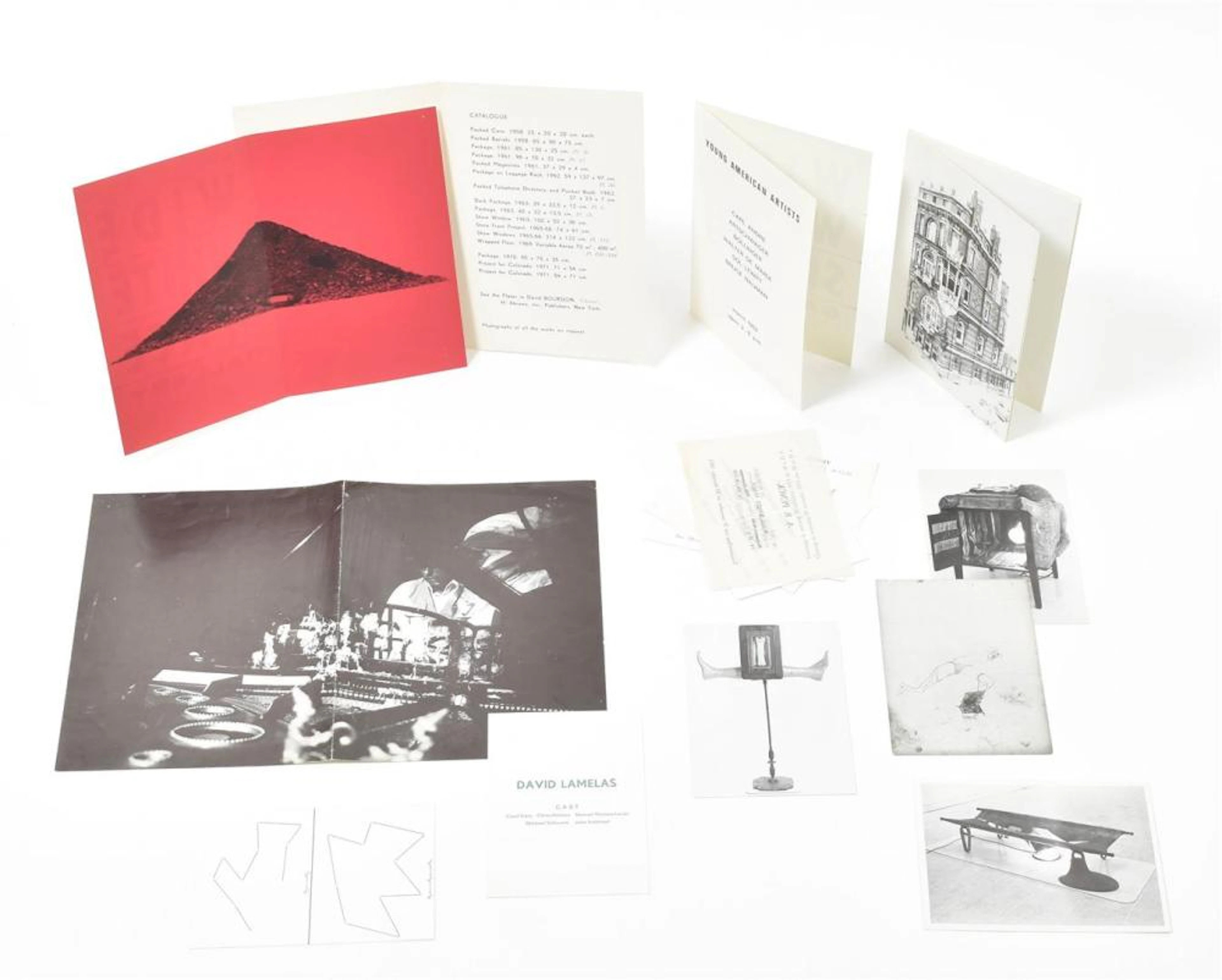 WIDE WHITE SPACE ANTWERP, INVITATION CARDS 1969- 1978