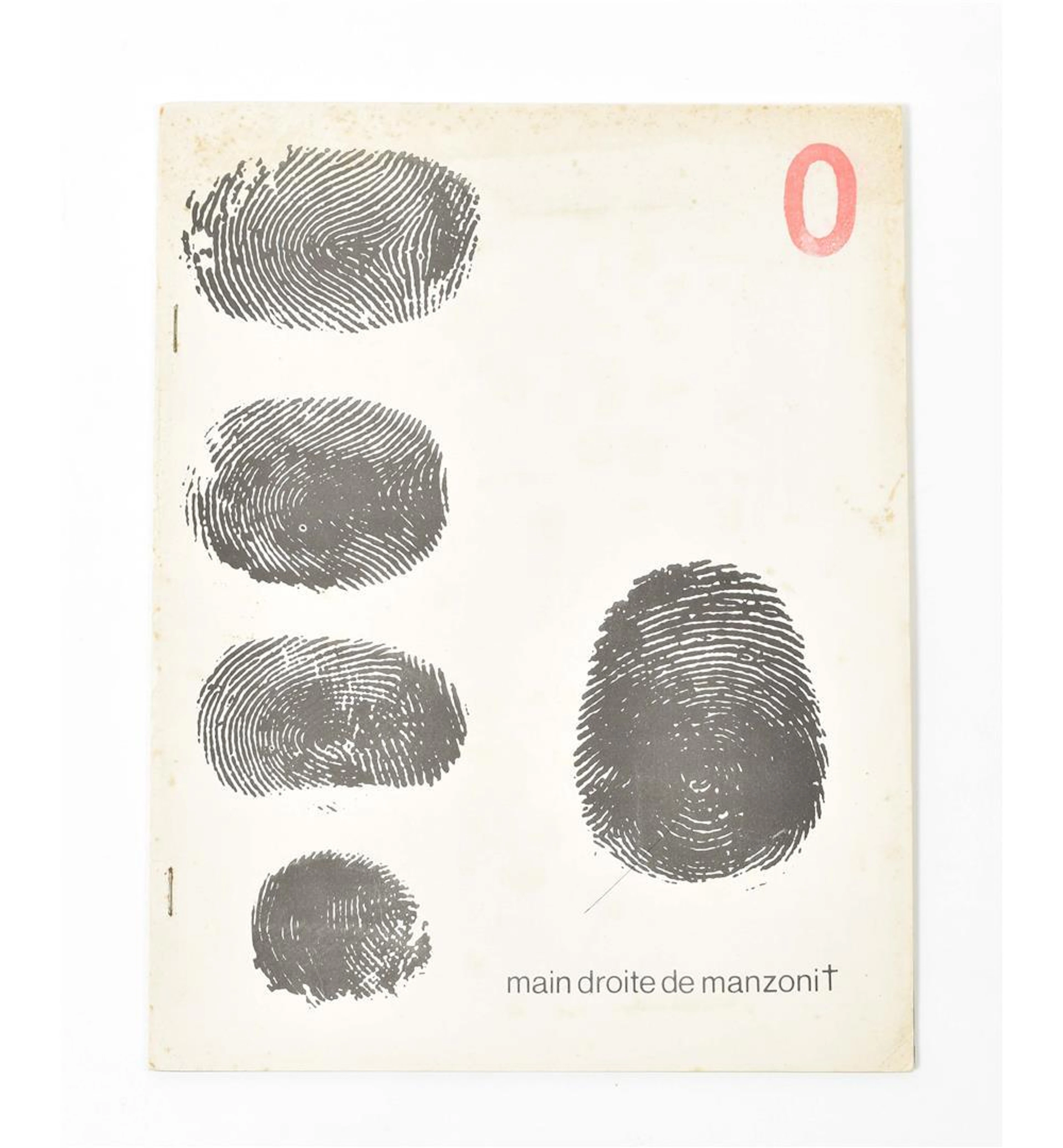 [1960S] NUL=0 NO. 2, MAIN DROITE DE MANZONI