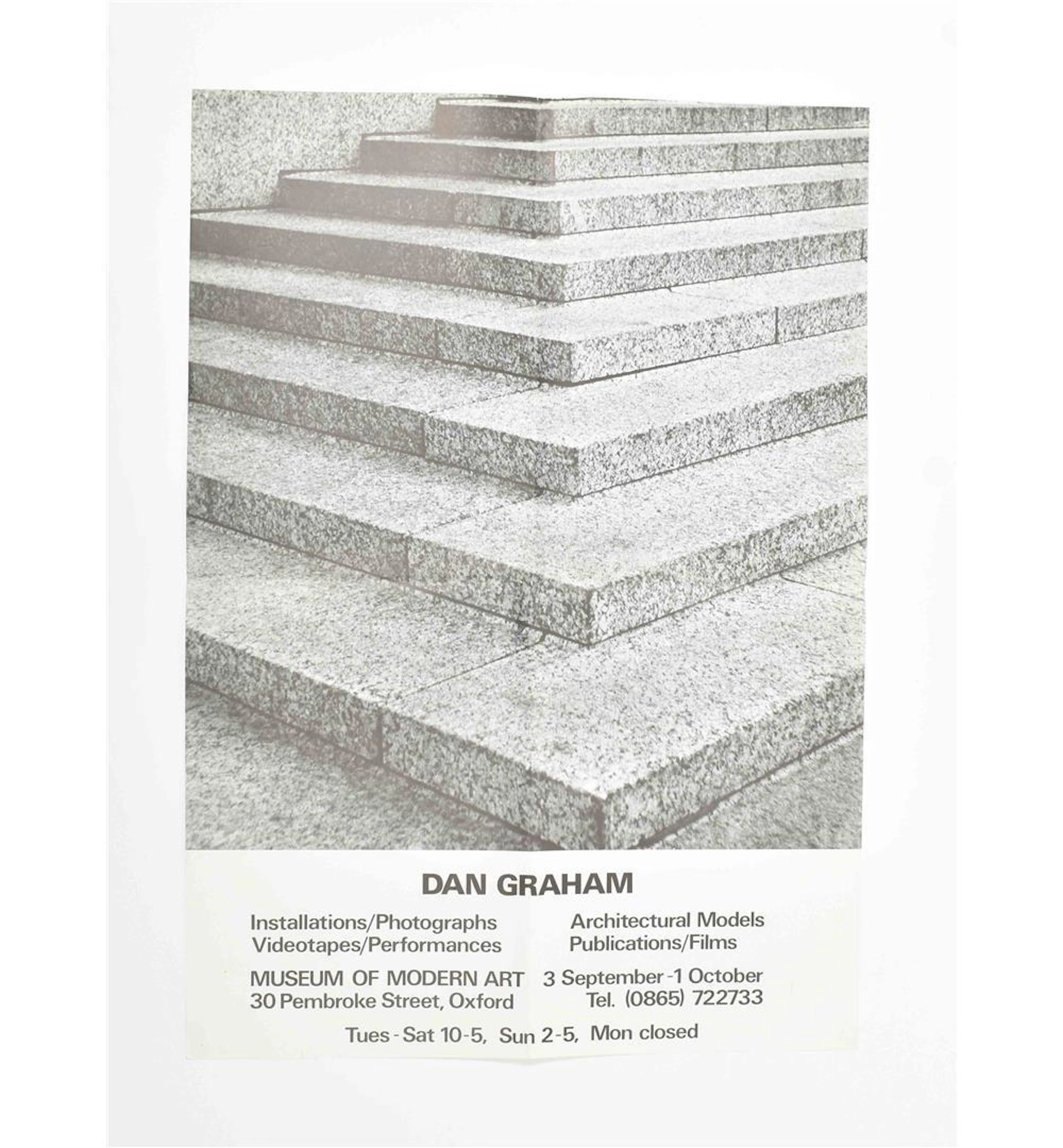 DAN GRAHAM, POSTER AND CARDS 1978-1979