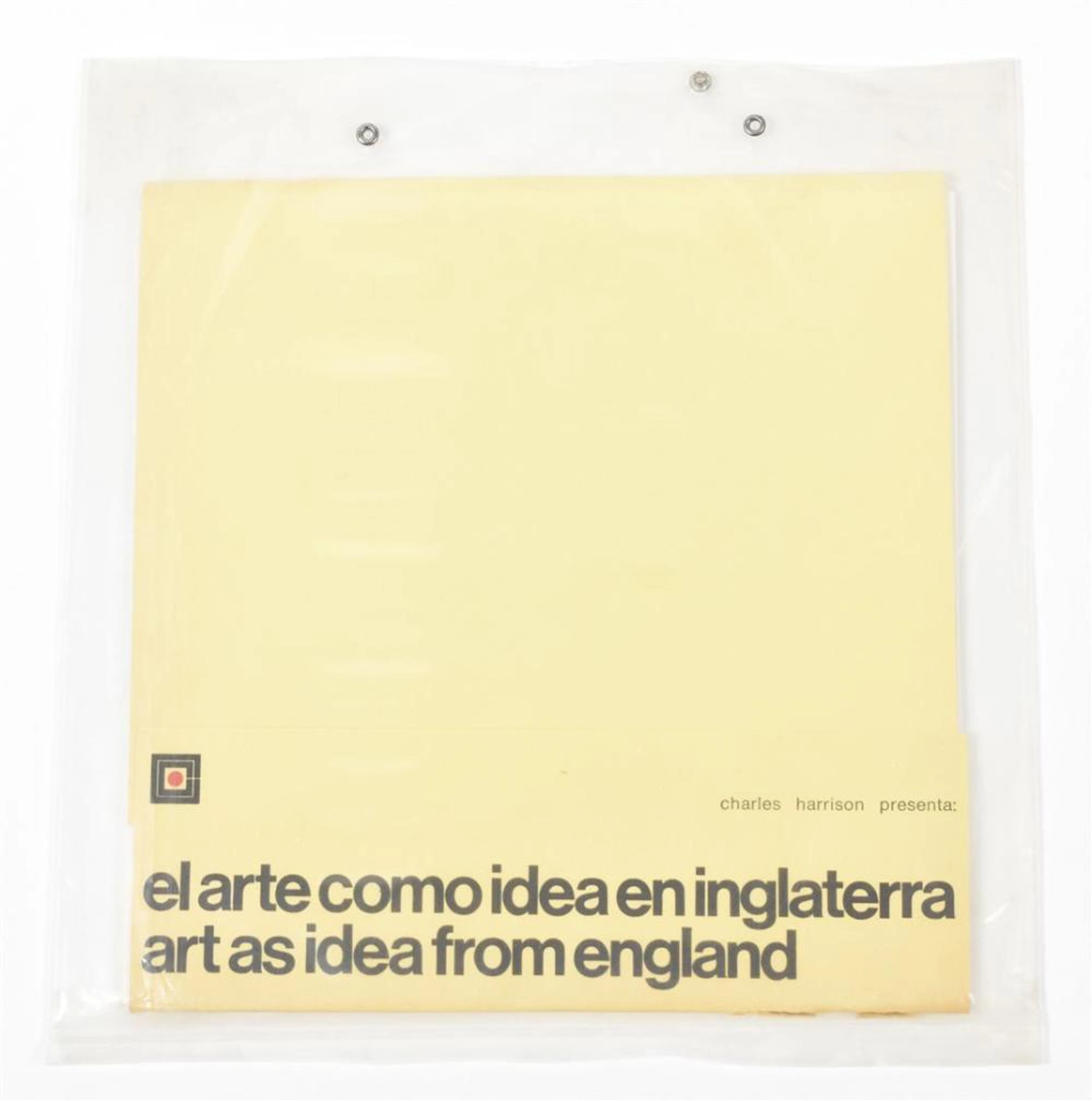[GROUNDBREAKING GROUP SHOW CATALOGUES 1960/70S] EL ARTE...