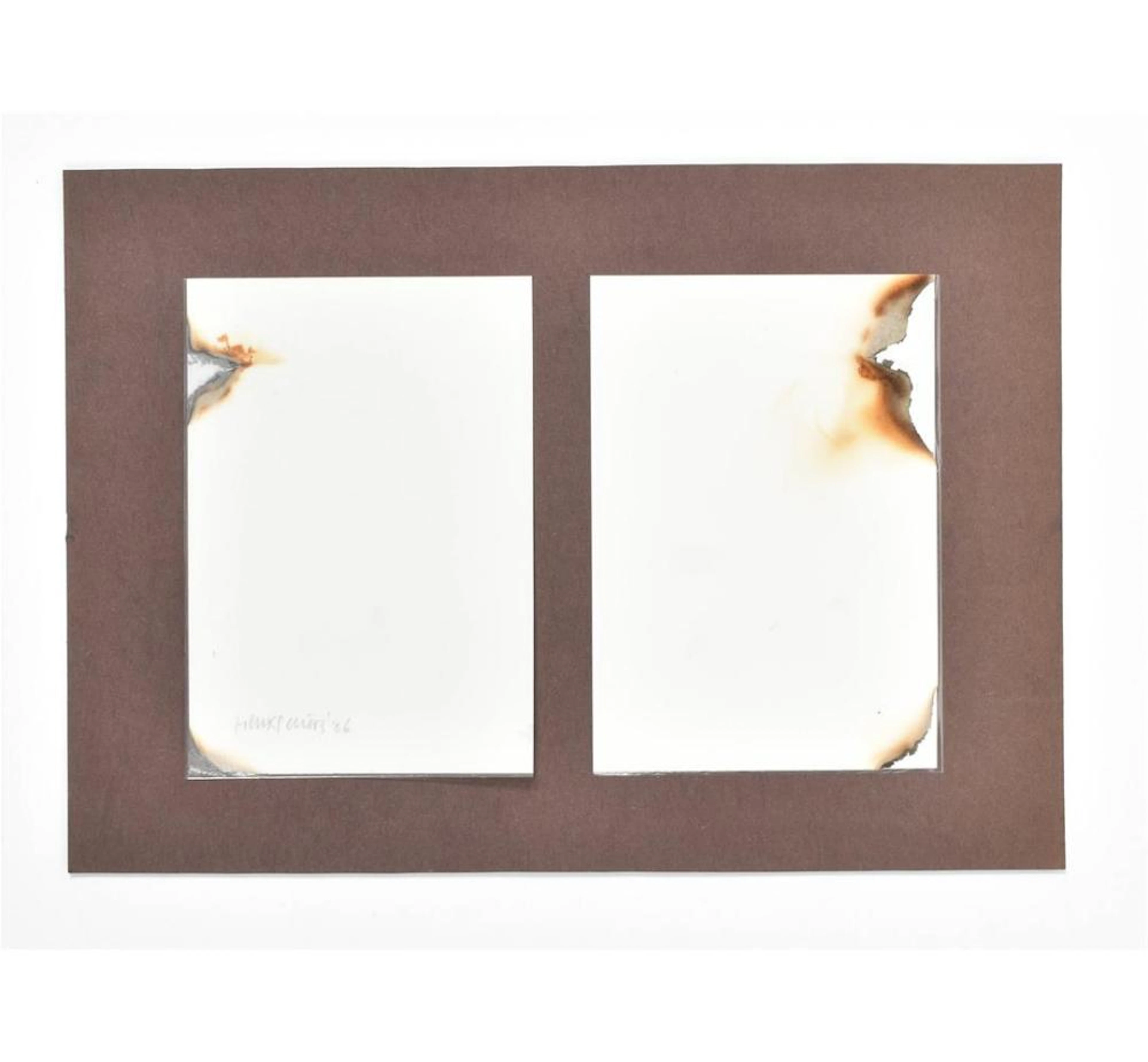 [1980S AND UP] HENK PEETERS, PYROGRAPHIES AND FEATHERS