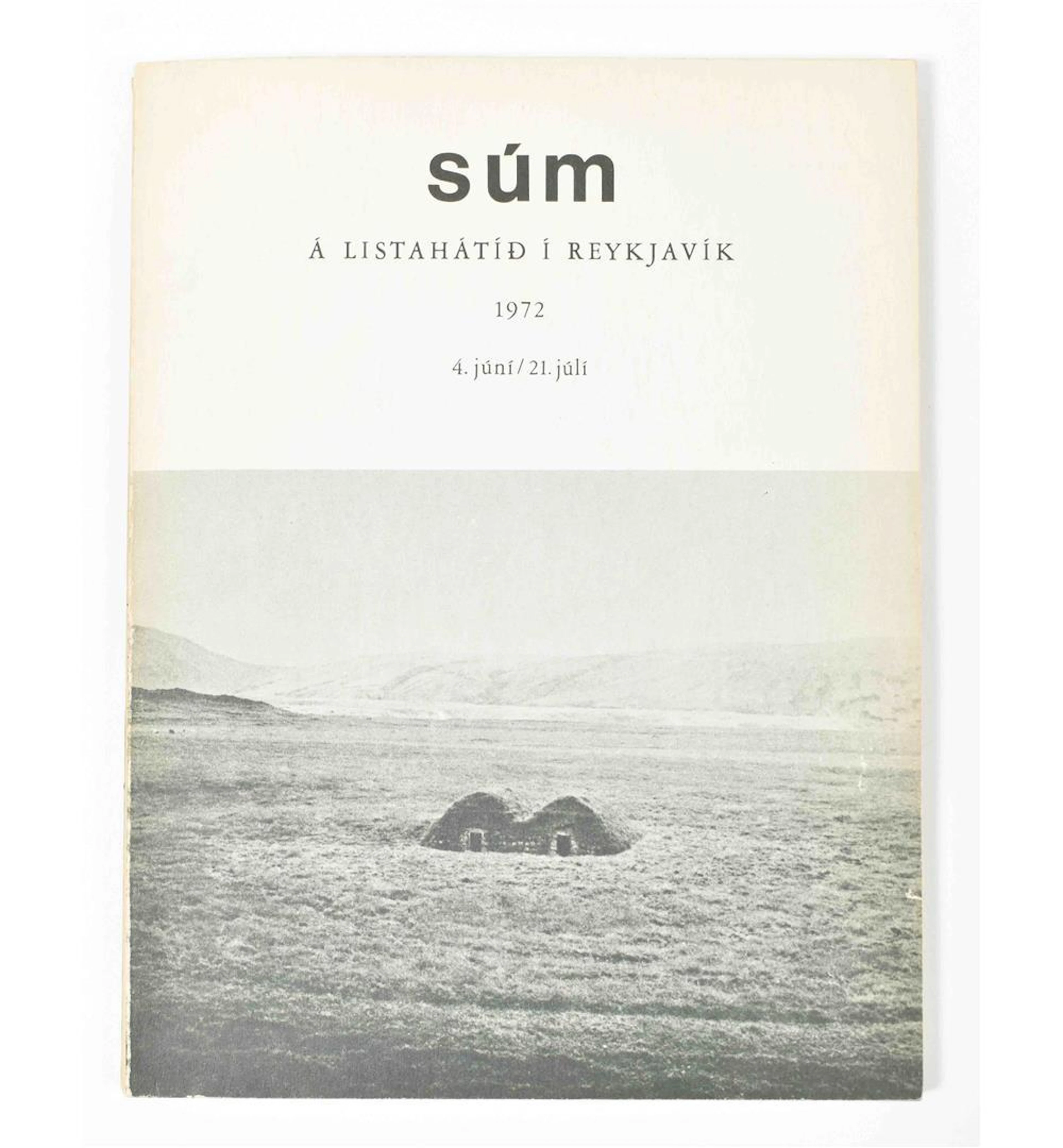 [GROUNDBREAKING GROUP SHOW CATALOGUES 1960/70S] SÚM AT...